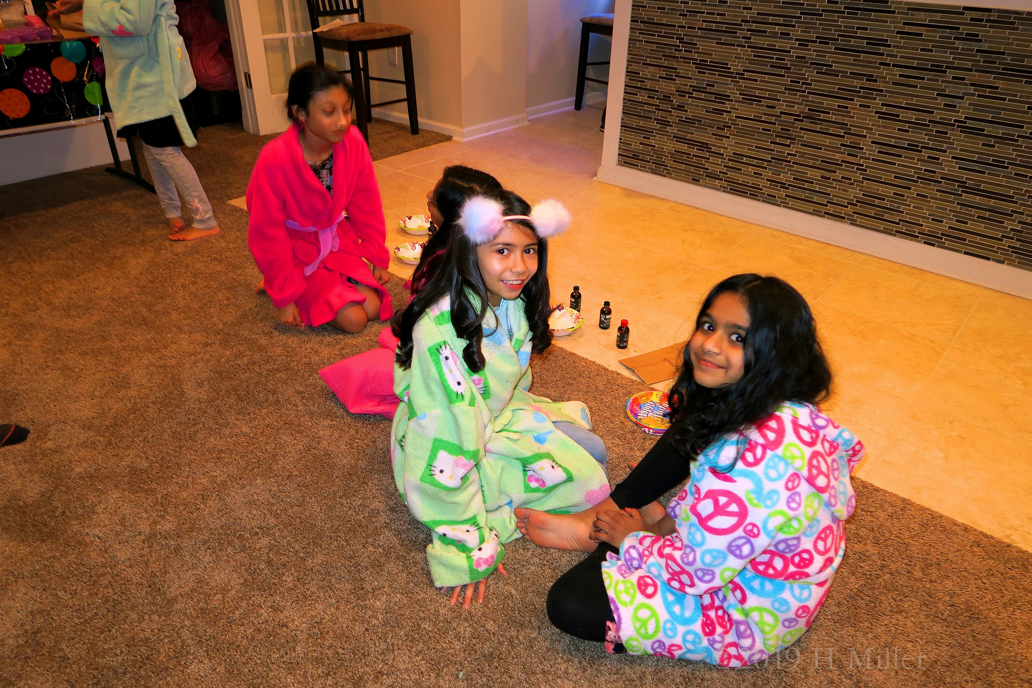Kayla's 10th Spa Birthday Party In Home 