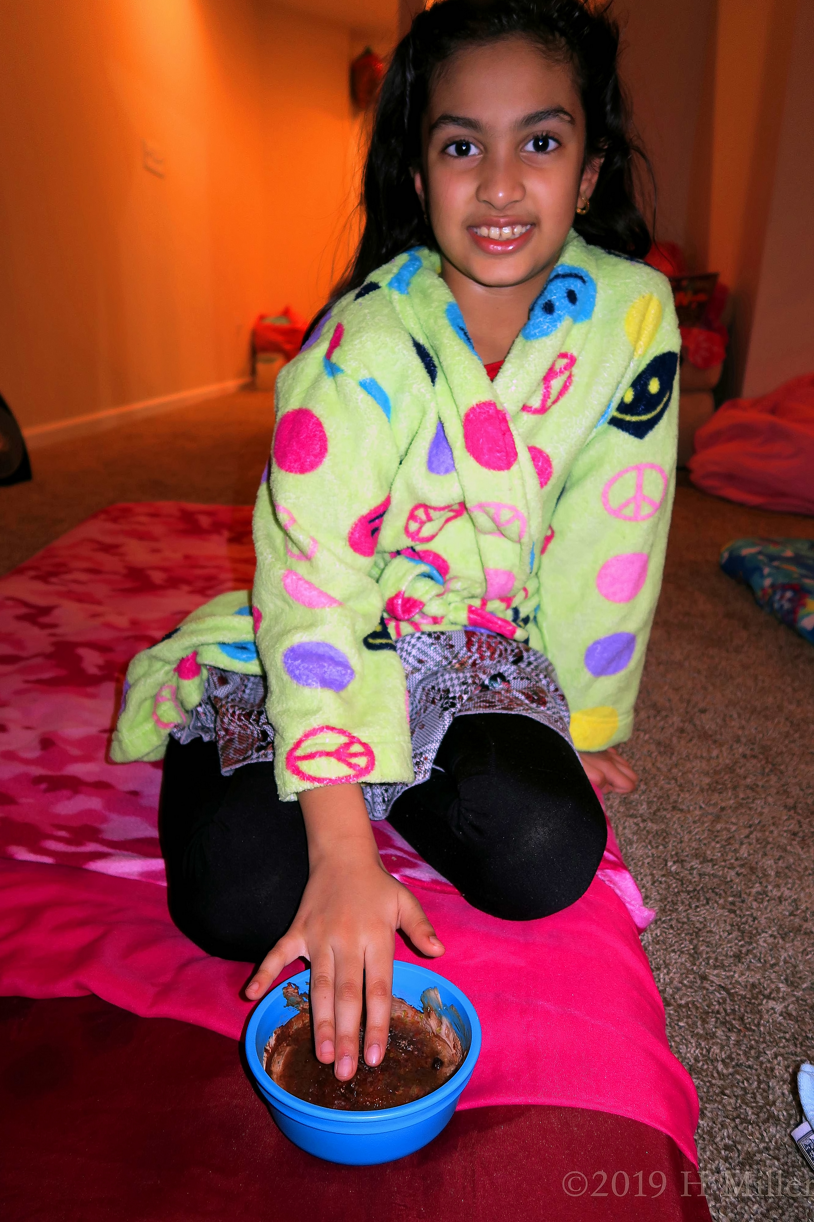 Kayla's 10th Spa Birthday Party In Home 