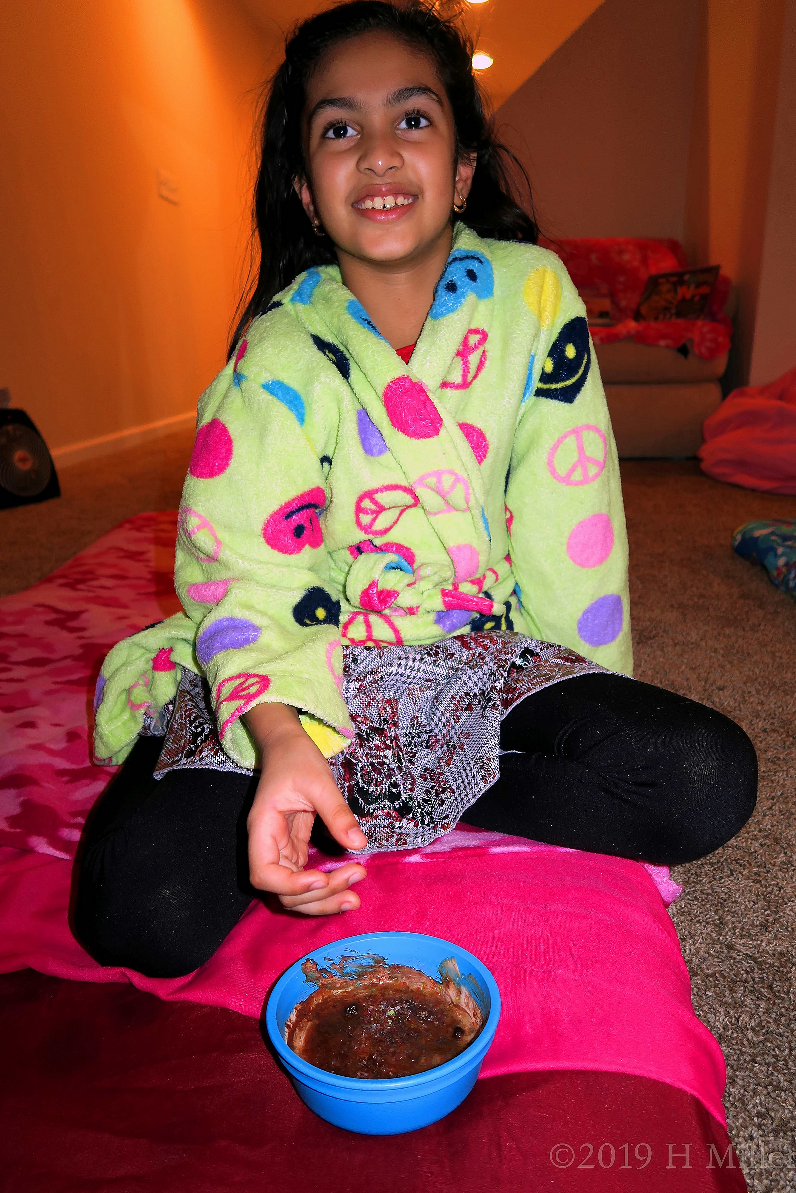 Kayla's 10th Spa Birthday Party In Home 