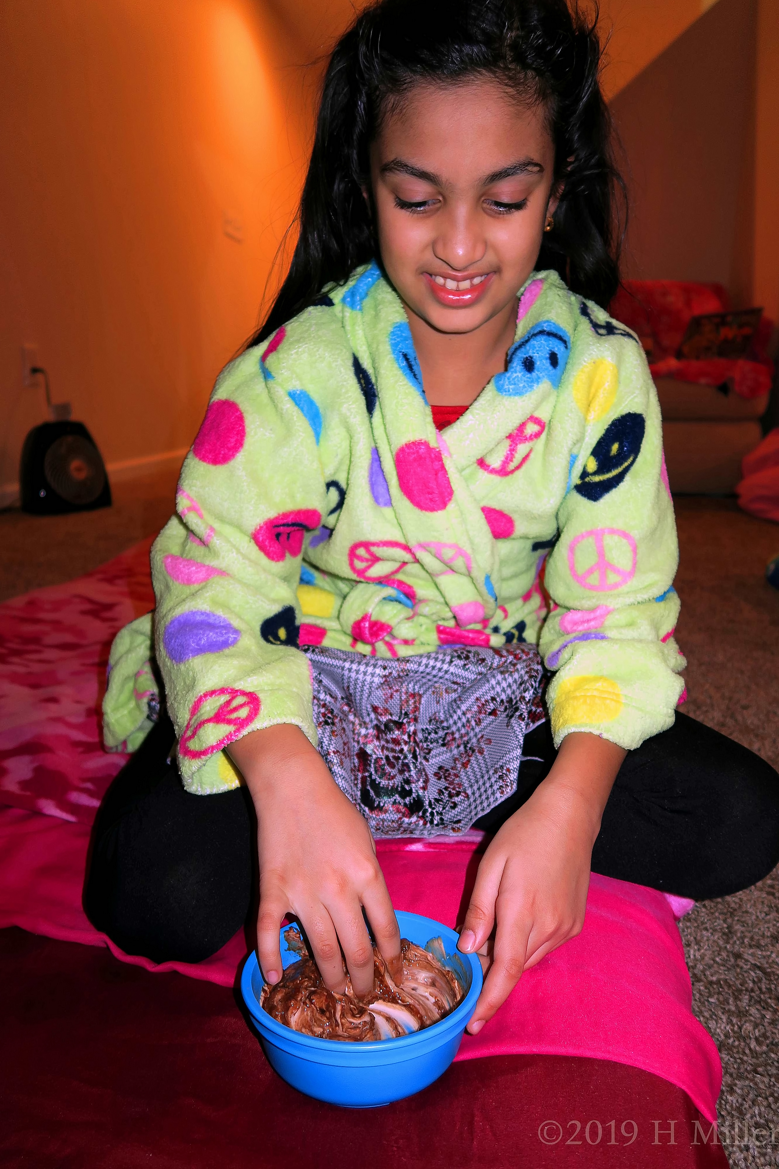 Kayla's 10th Spa Birthday Party In Home 