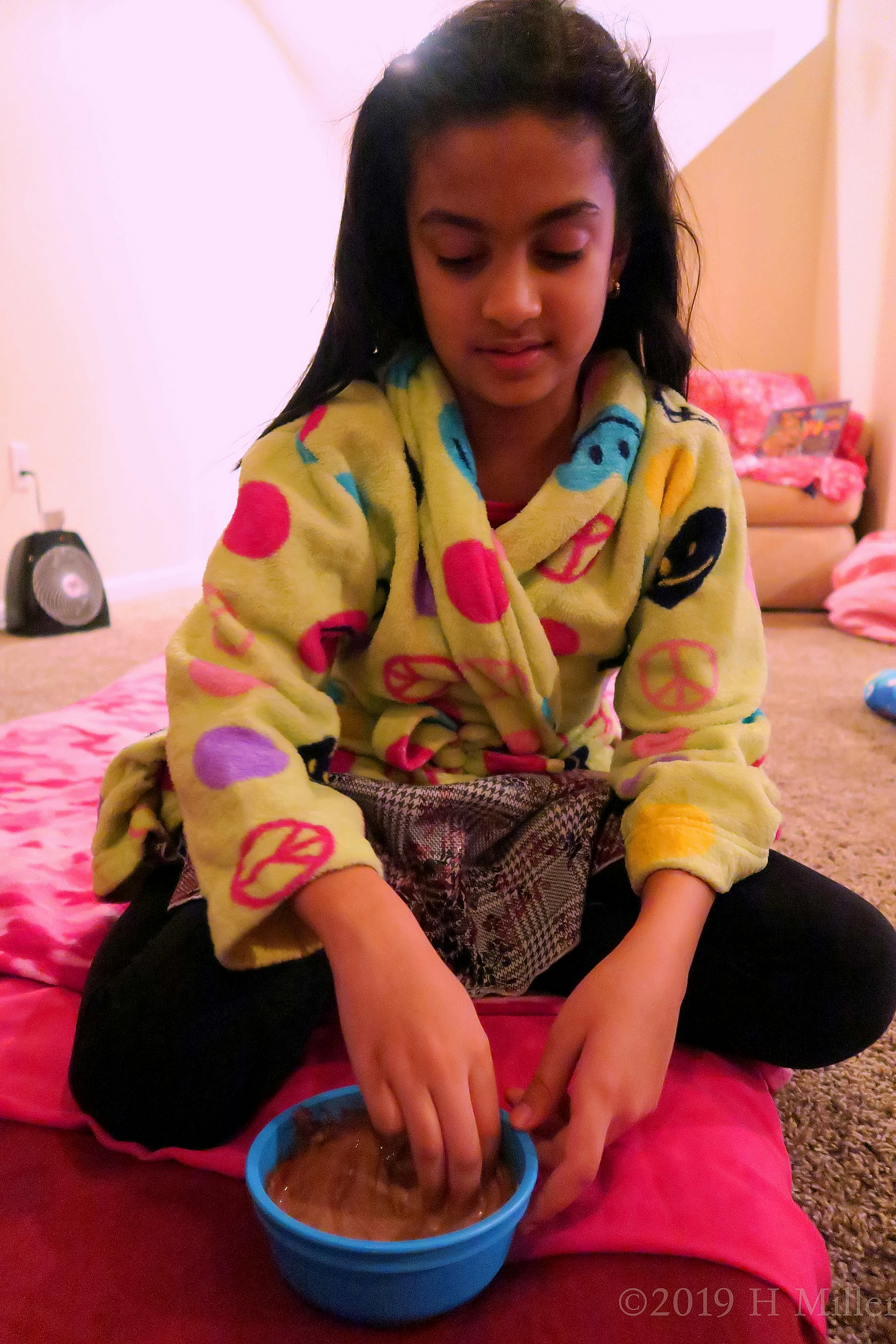 Kayla's 10th Spa Birthday Party In Home 