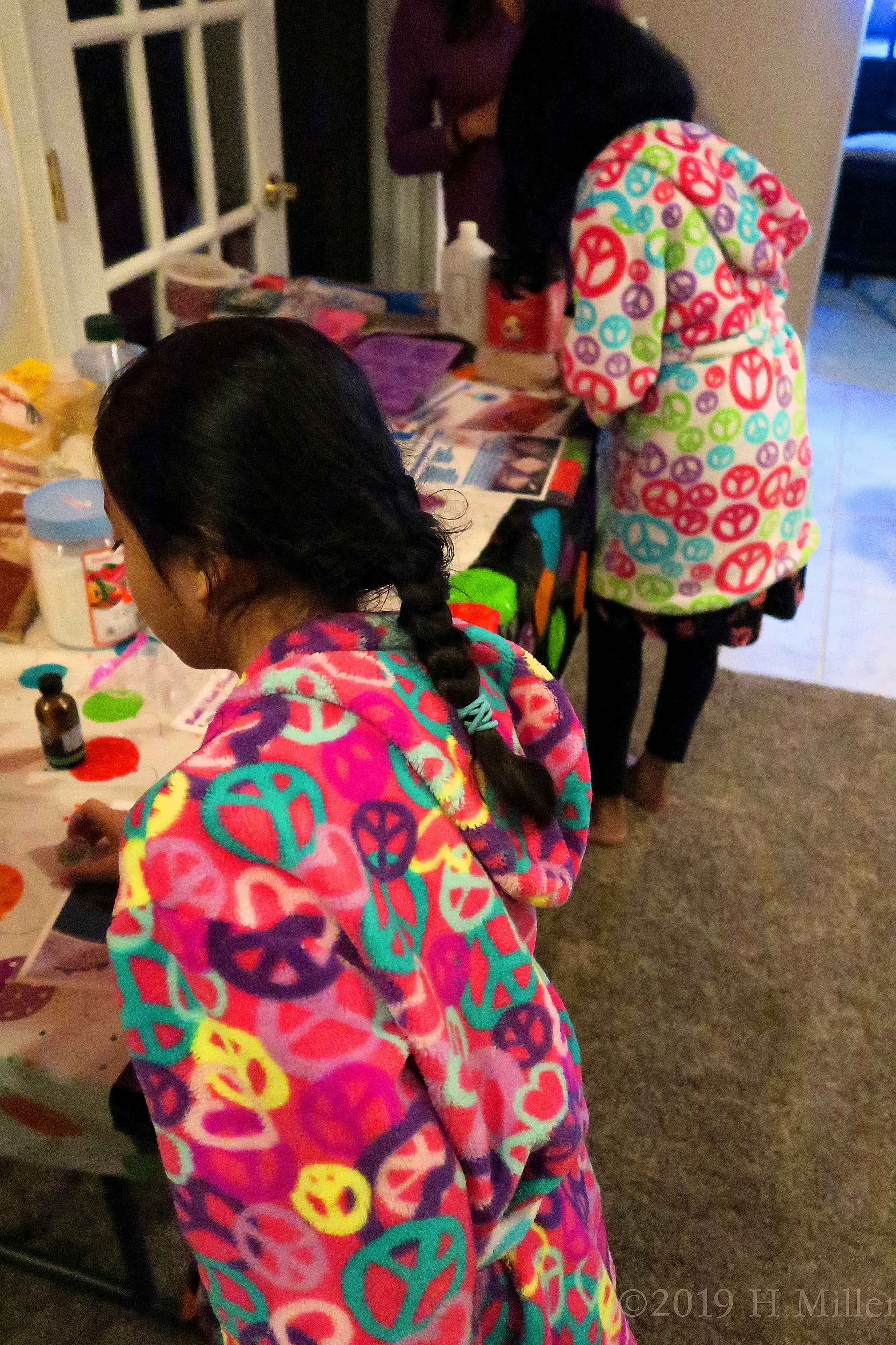 Kayla's 10th Spa Birthday Party In Home