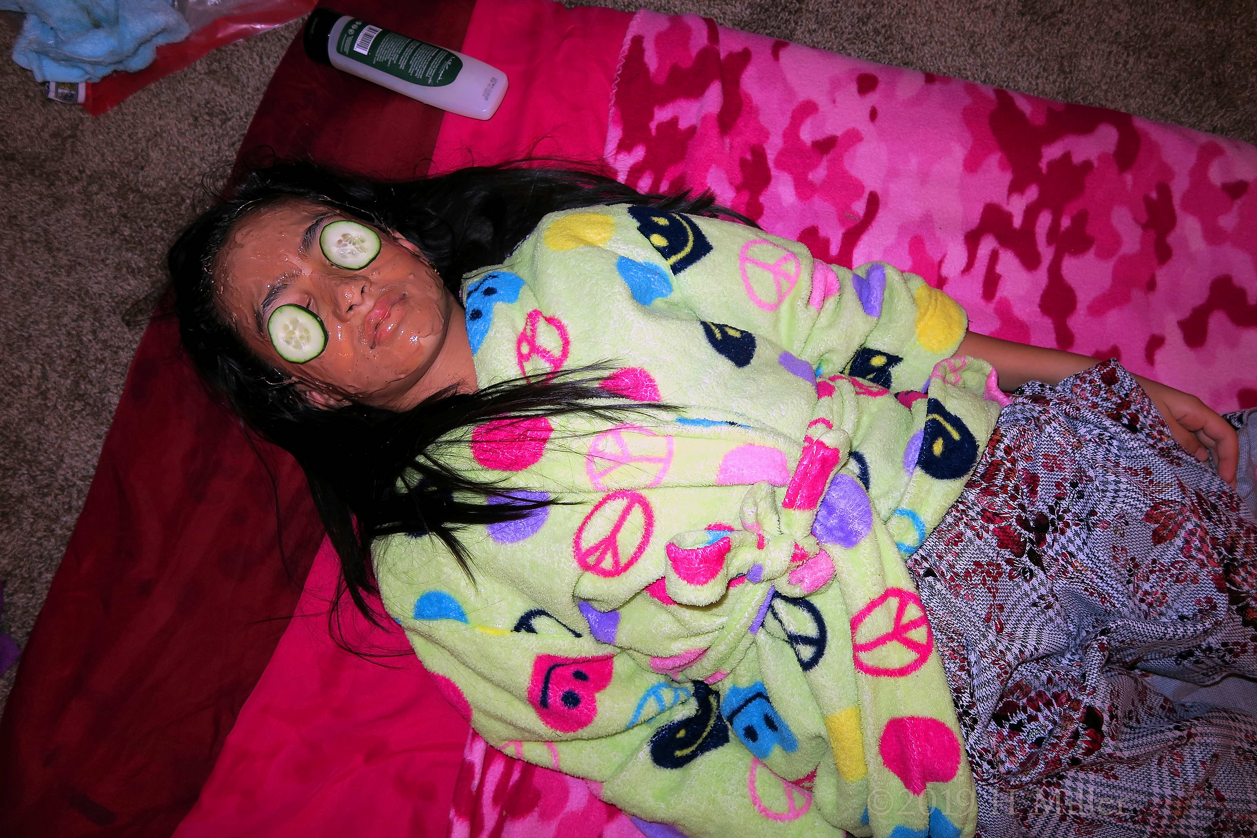 Kayla's 10th Spa Birthday Party In Home 