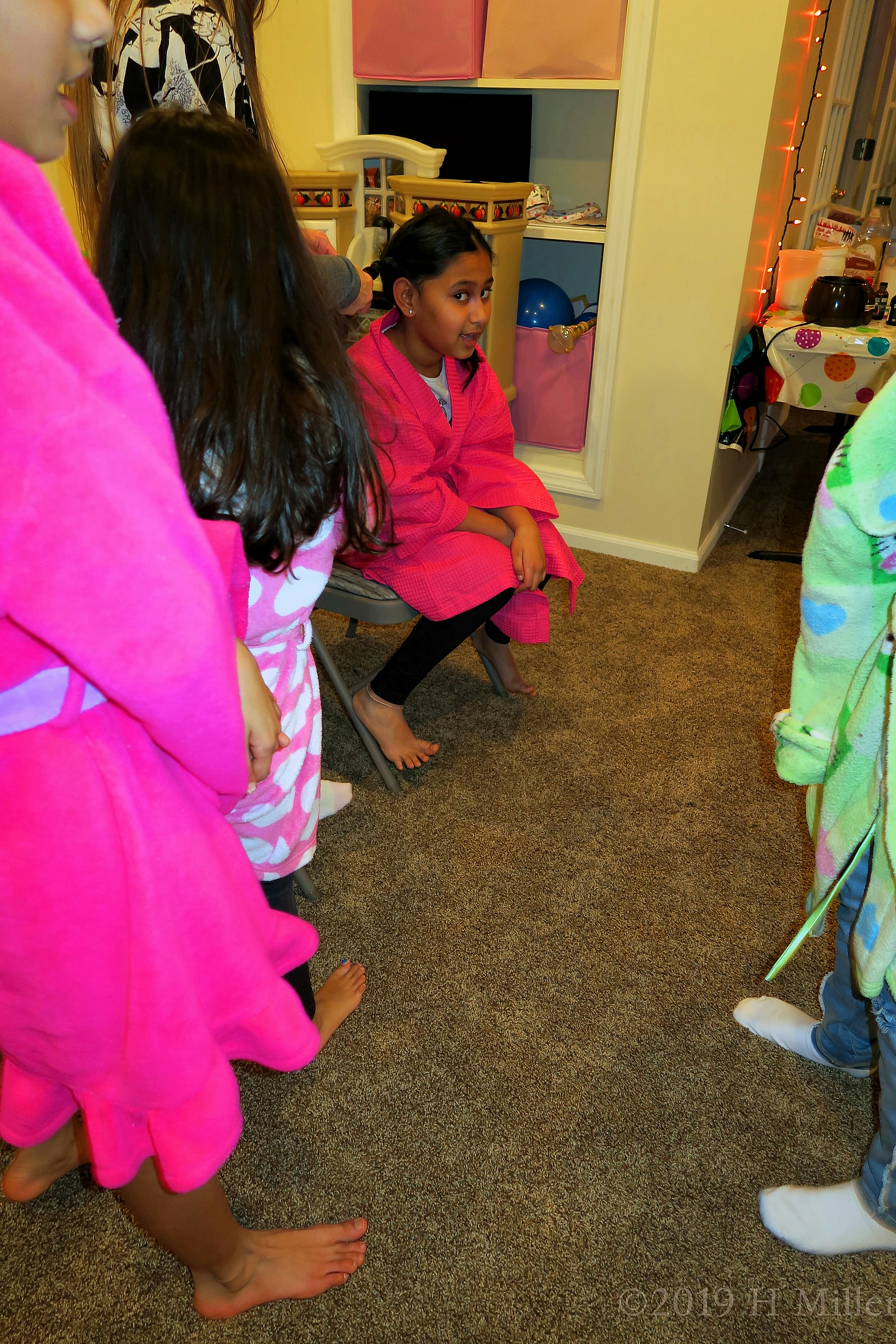 Kayla's 10th Spa Birthday Party In Home 
