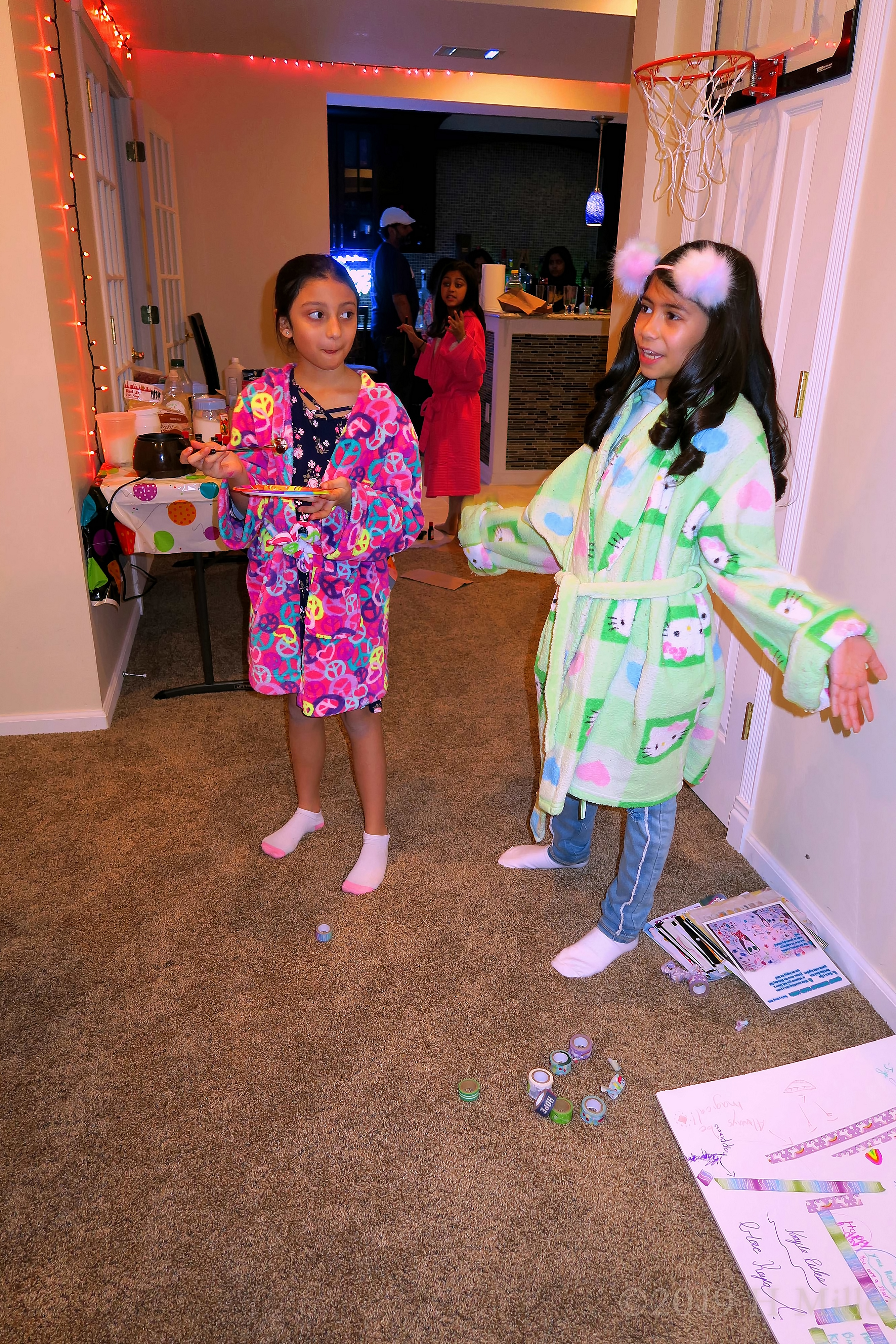Kayla's 10th Spa Birthday Party In Home 