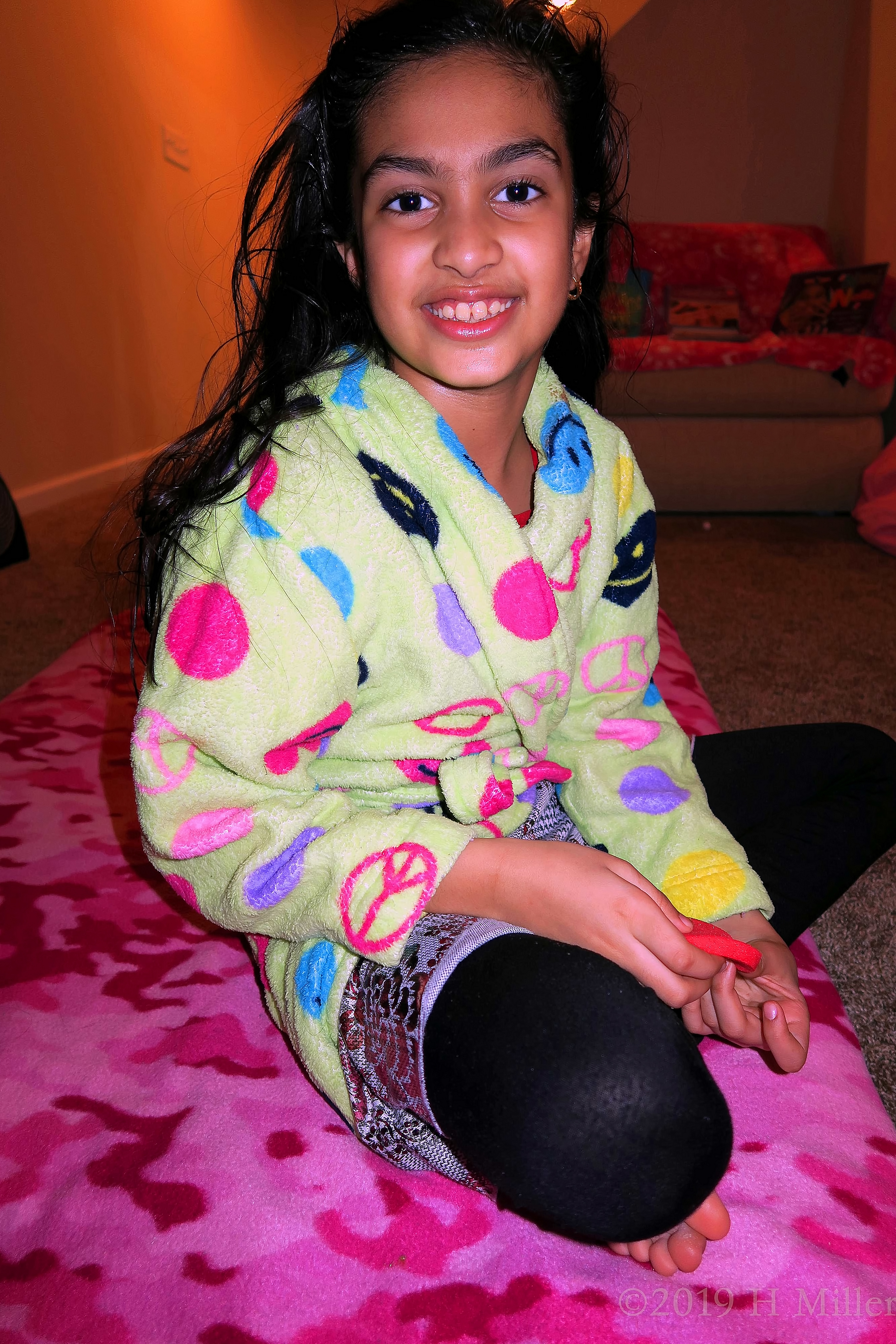 Kayla's 10th Spa Birthday Party In Home 