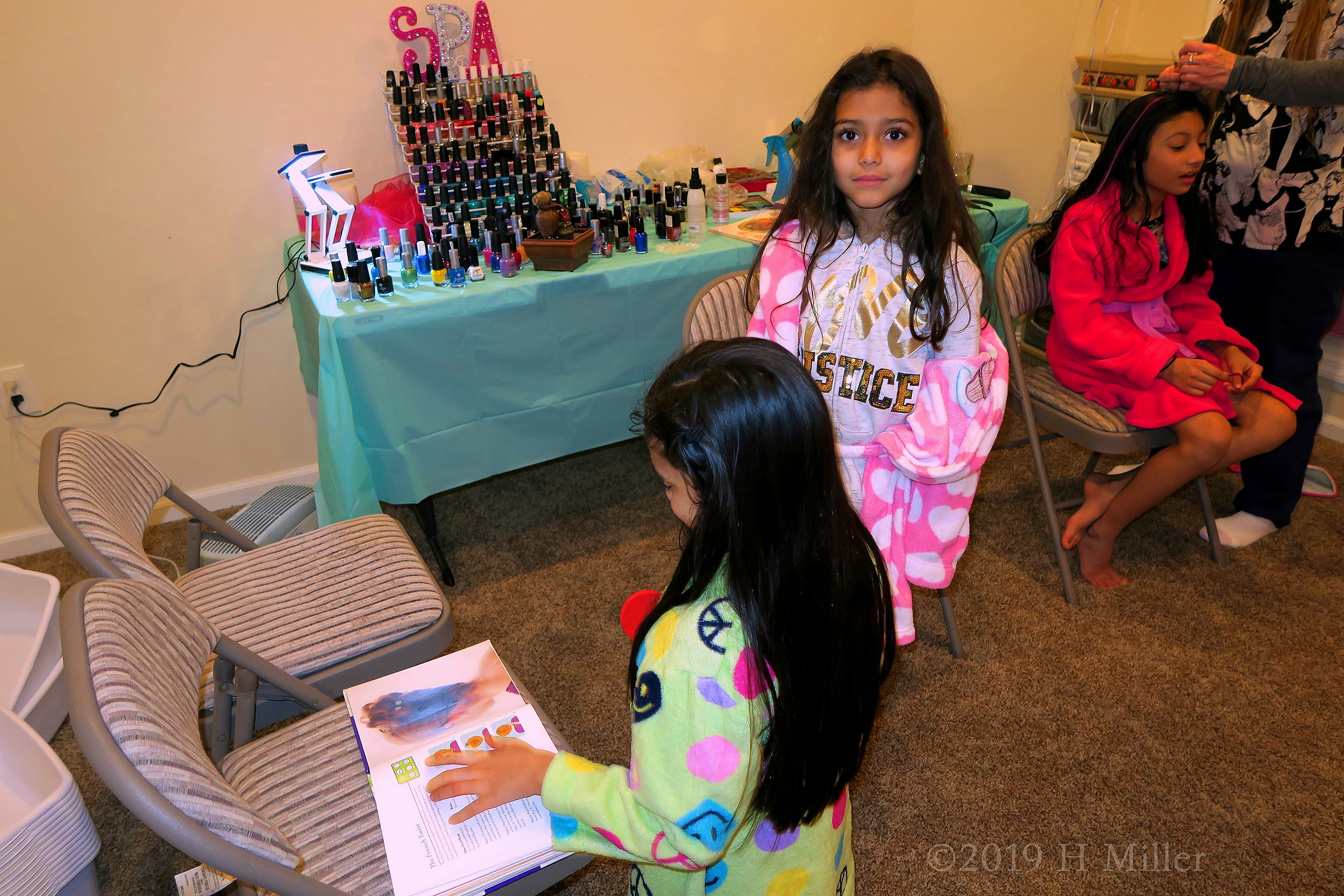Kayla's 10th Spa Birthday Party In Home 