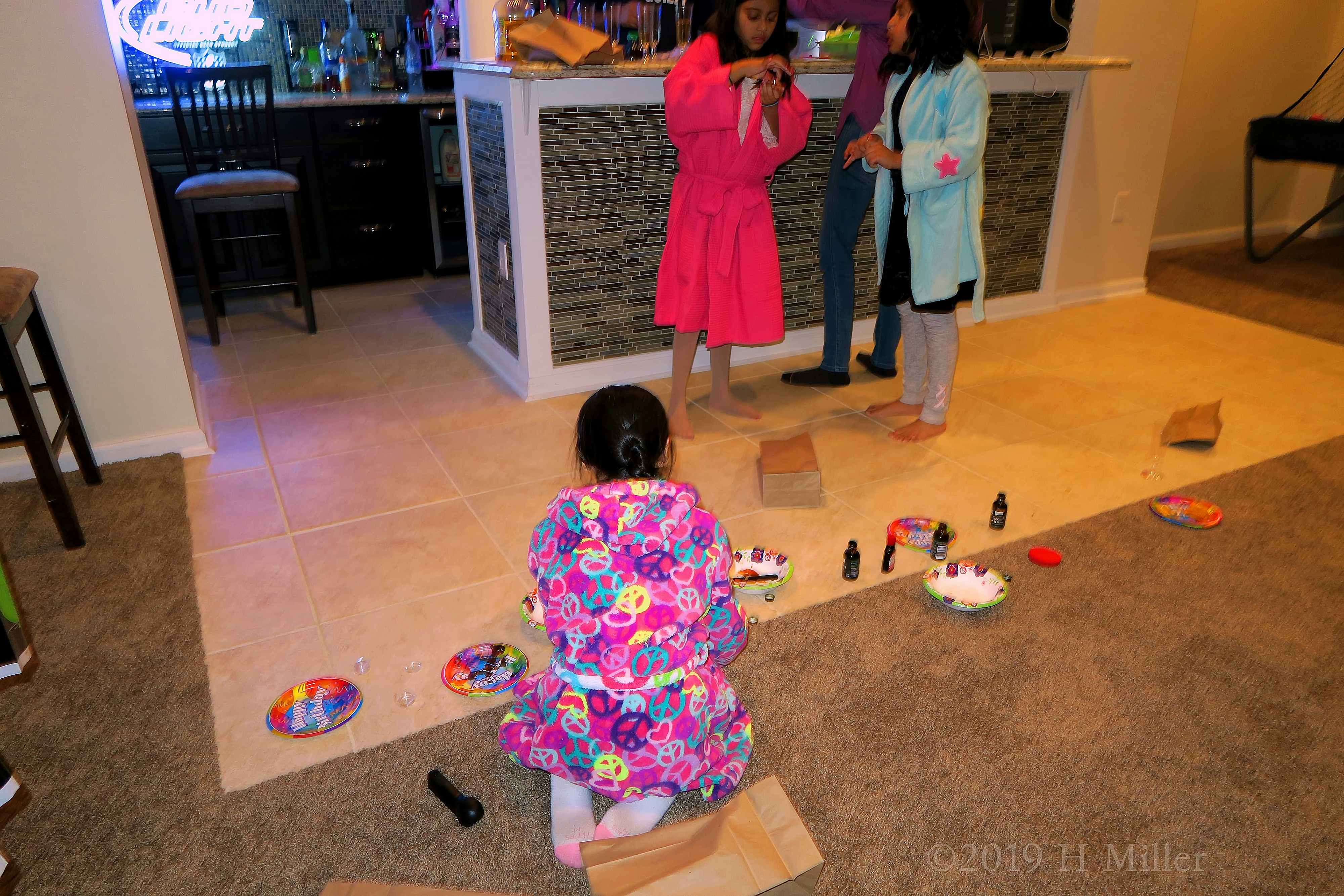 Kayla's 10th Spa Birthday Party In Home 