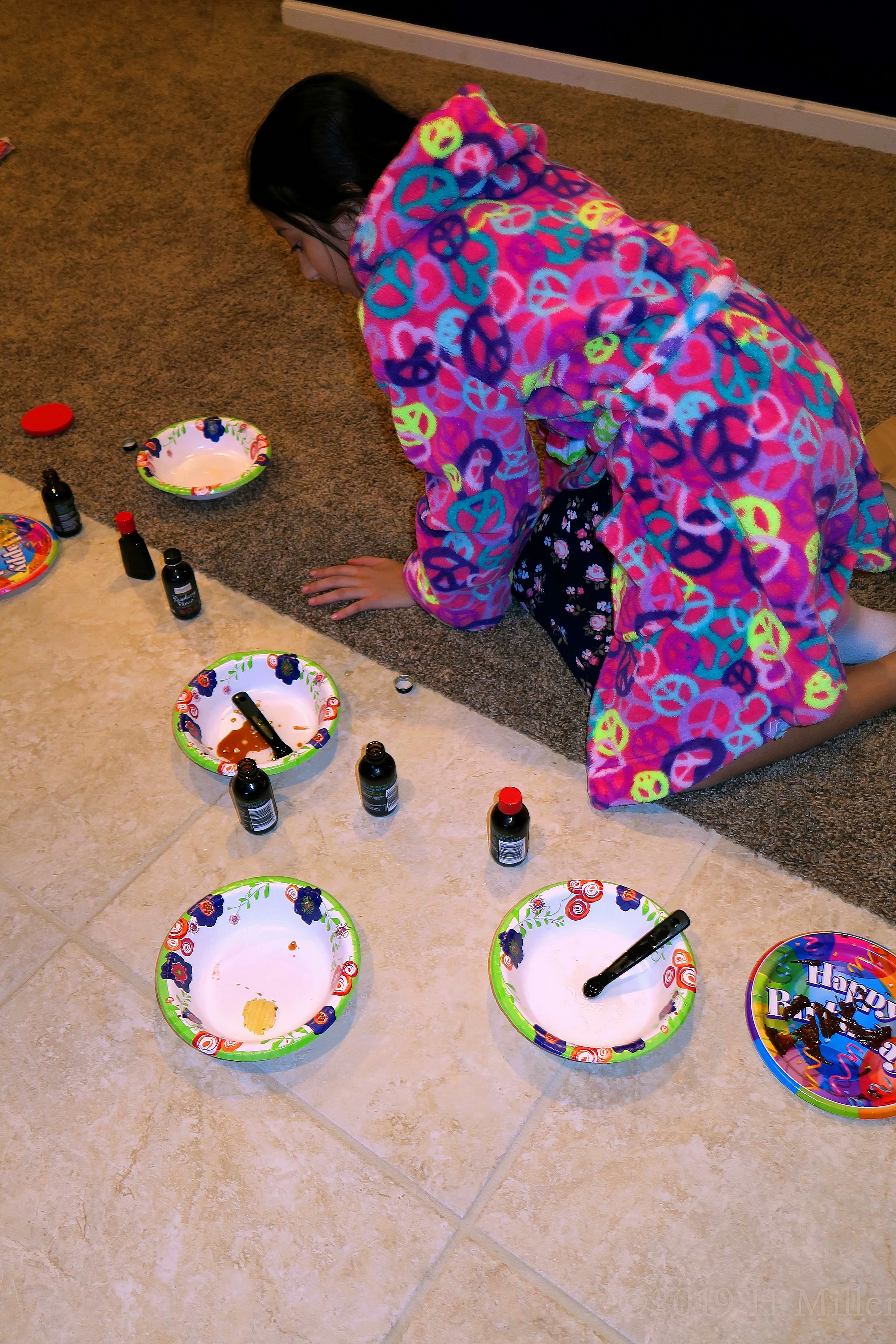 Kayla's 10th Spa Birthday Party In Home 