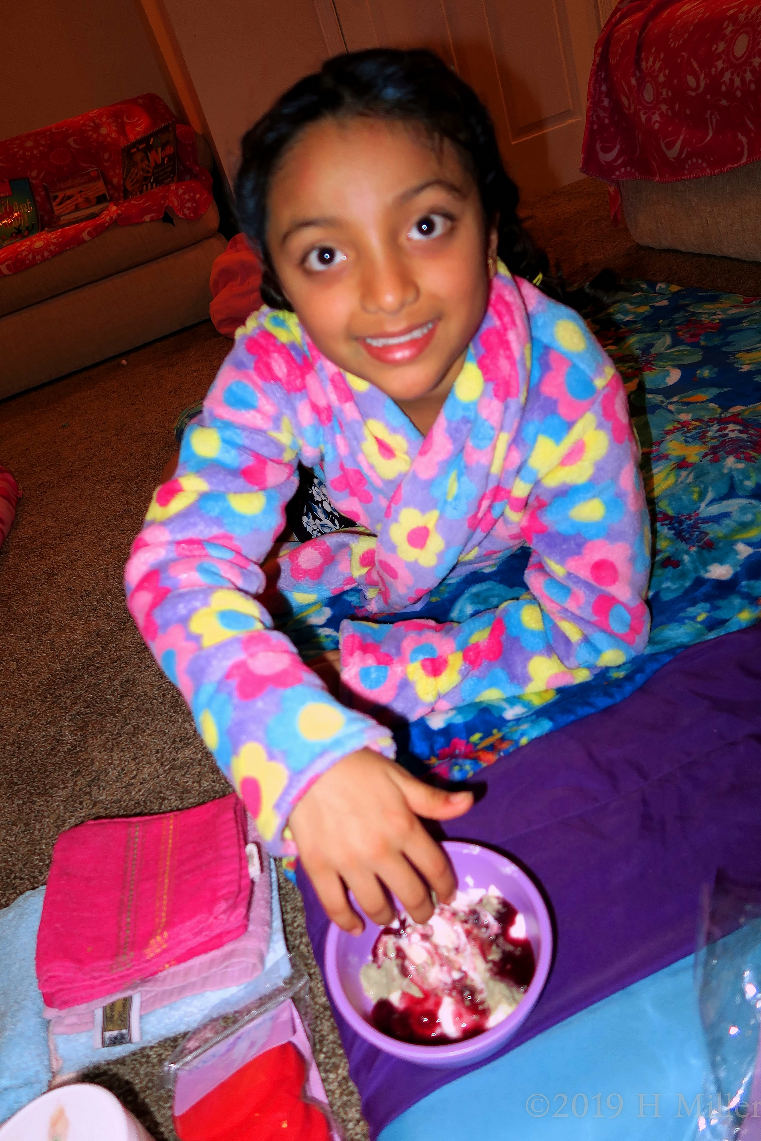 Kayla's 10th Spa Birthday Party In Home 
