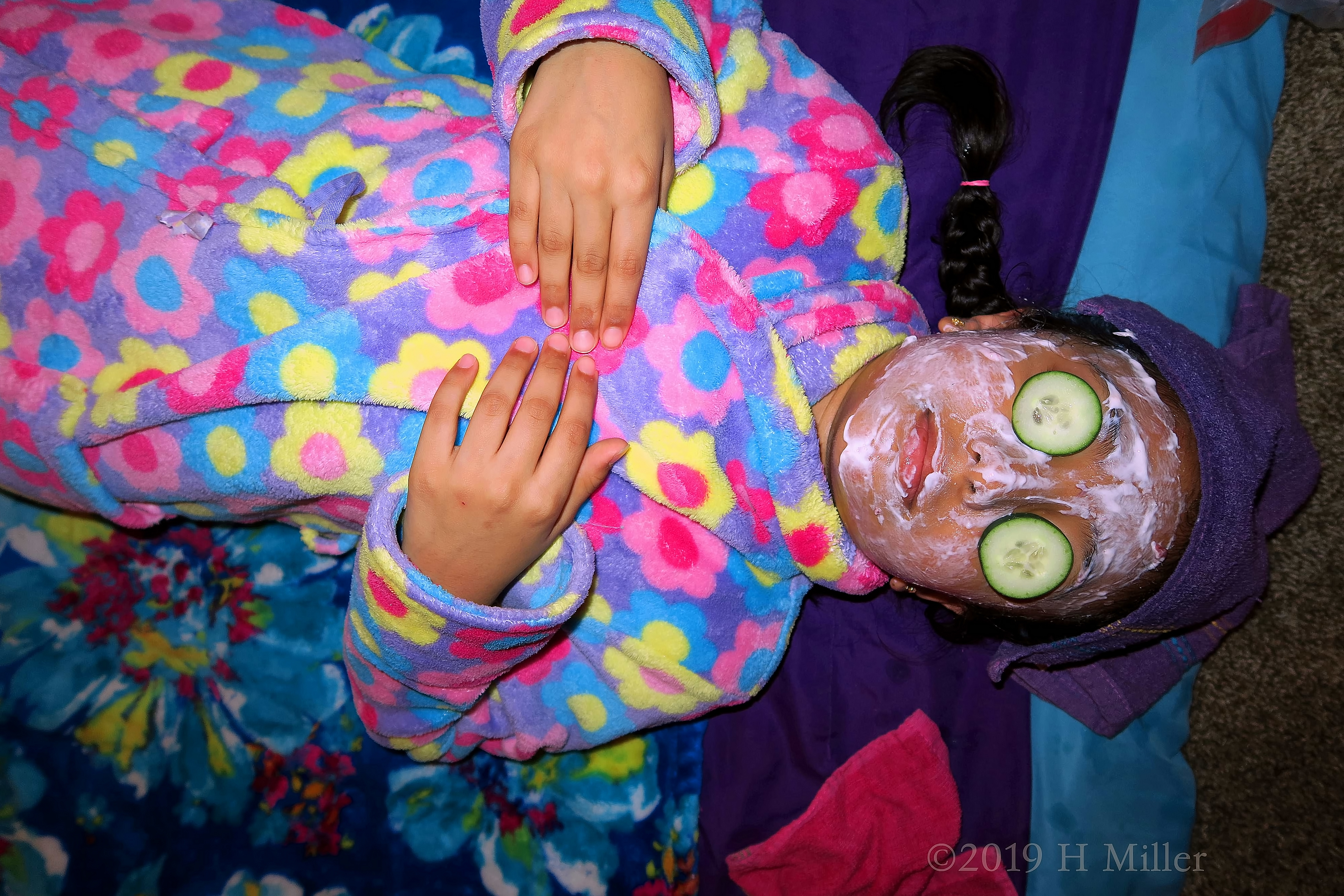 Kayla's 10th Spa Birthday Party In Home 