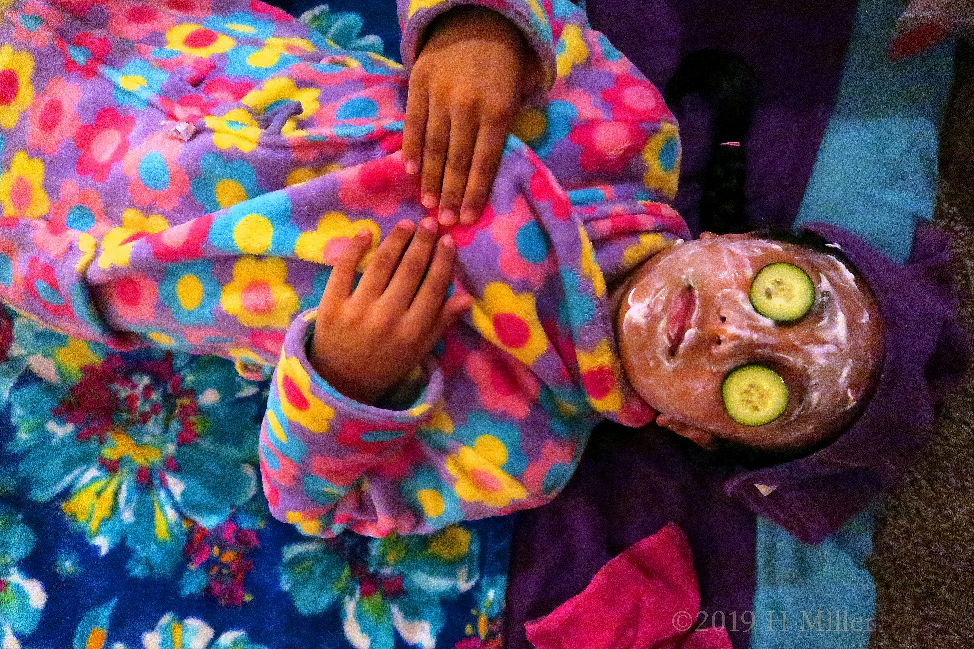 Kayla's 10th Spa Birthday Party In Home 