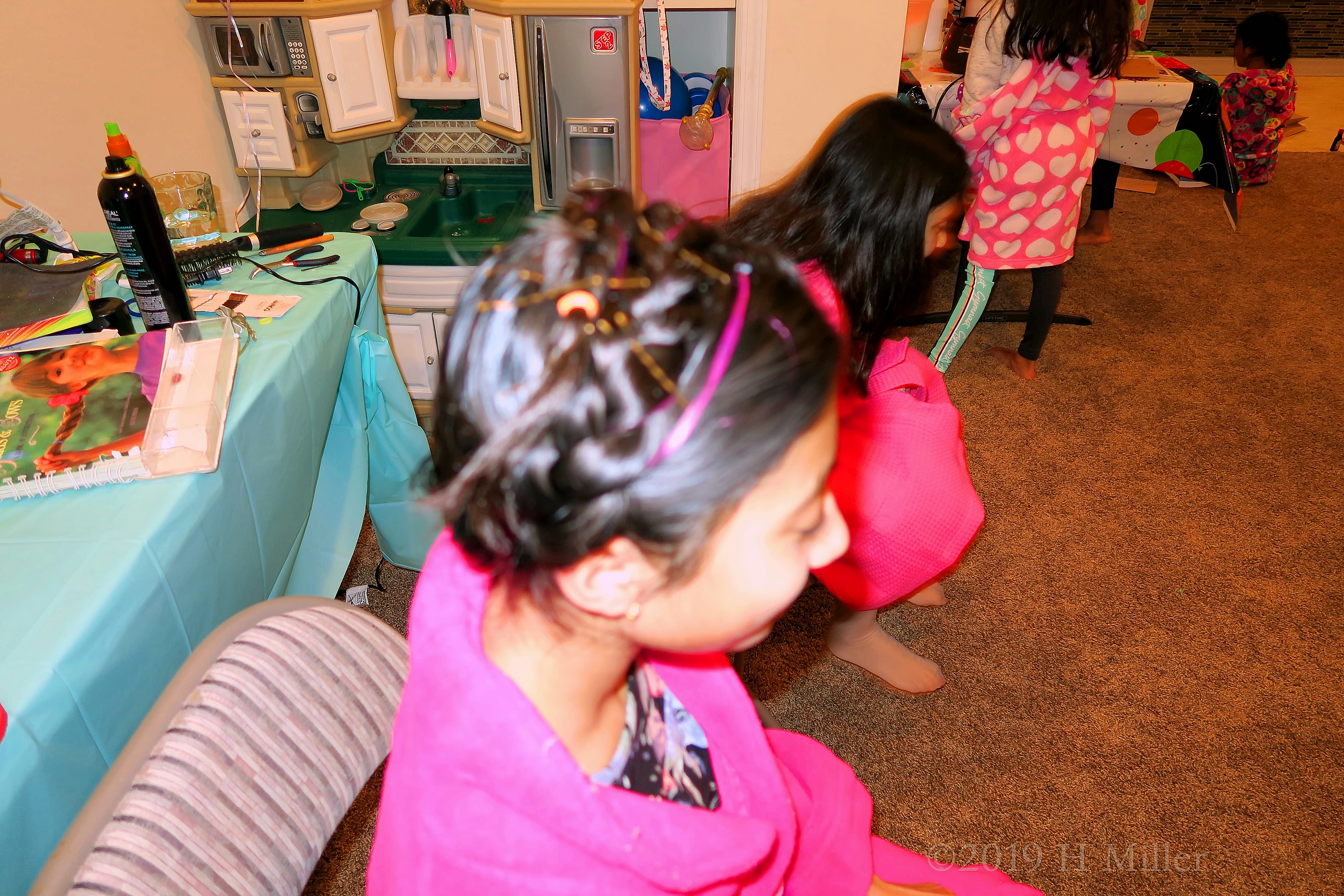 Kayla's 10th Spa Birthday Party In Home 