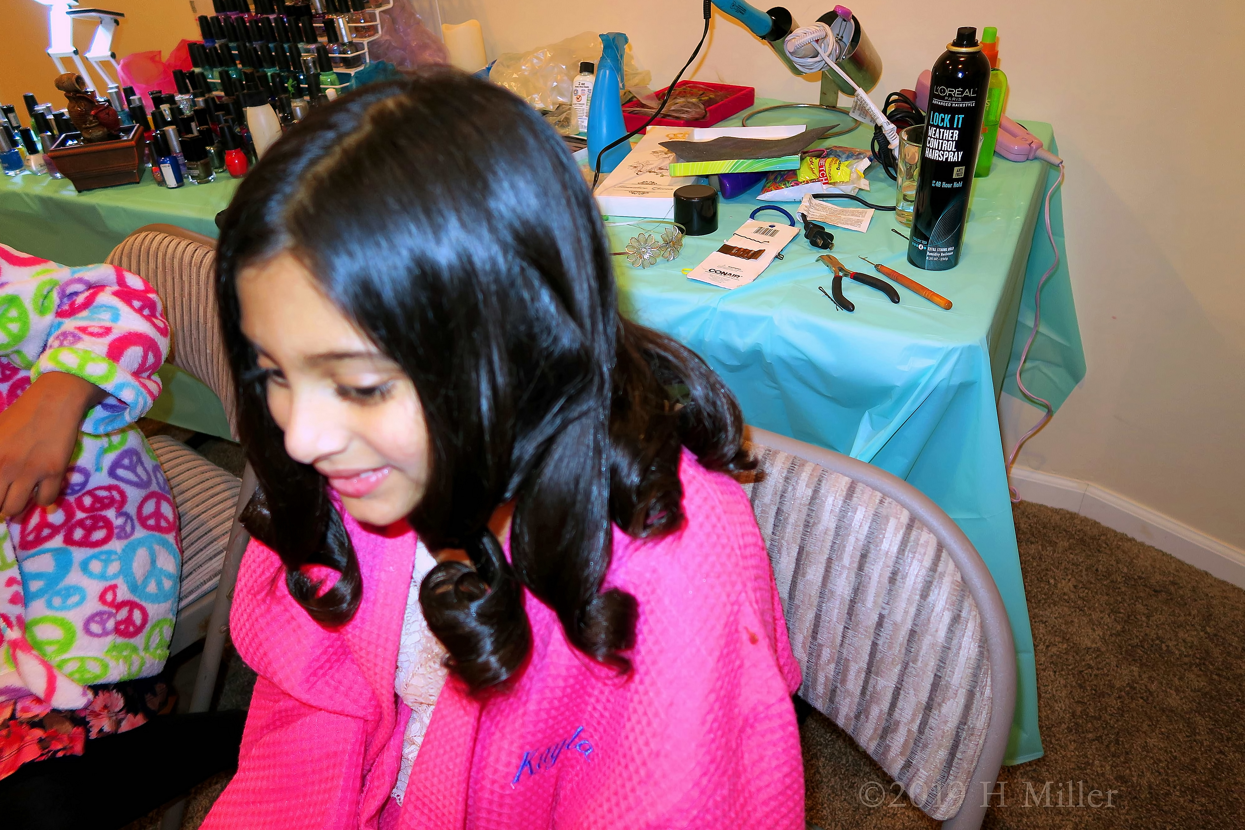 Kayla's 10th Spa Birthday Party In Home 