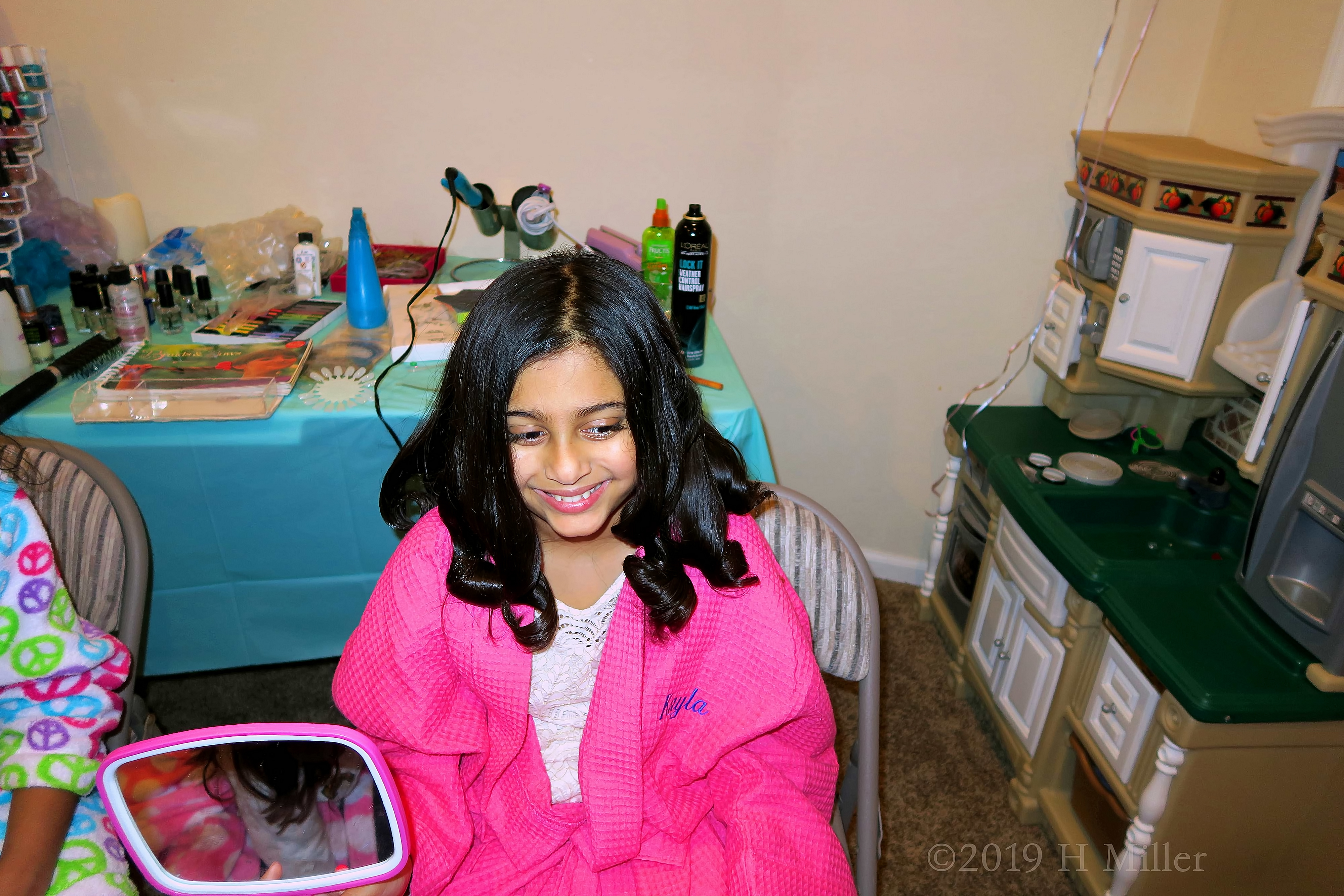 Kayla's 10th Spa Birthday Party In Home 
