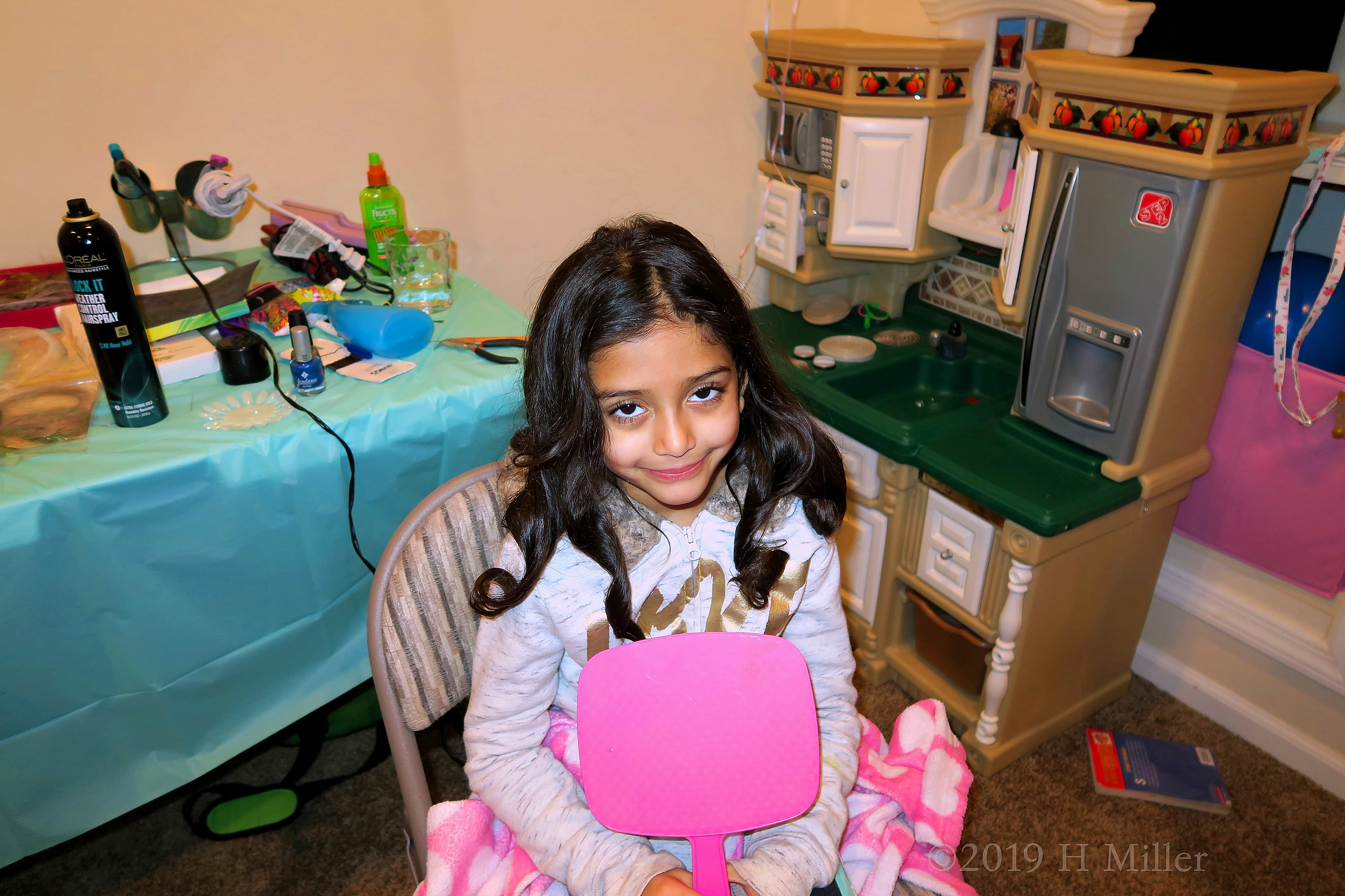 Kayla's 10th Spa Birthday Party In Home 