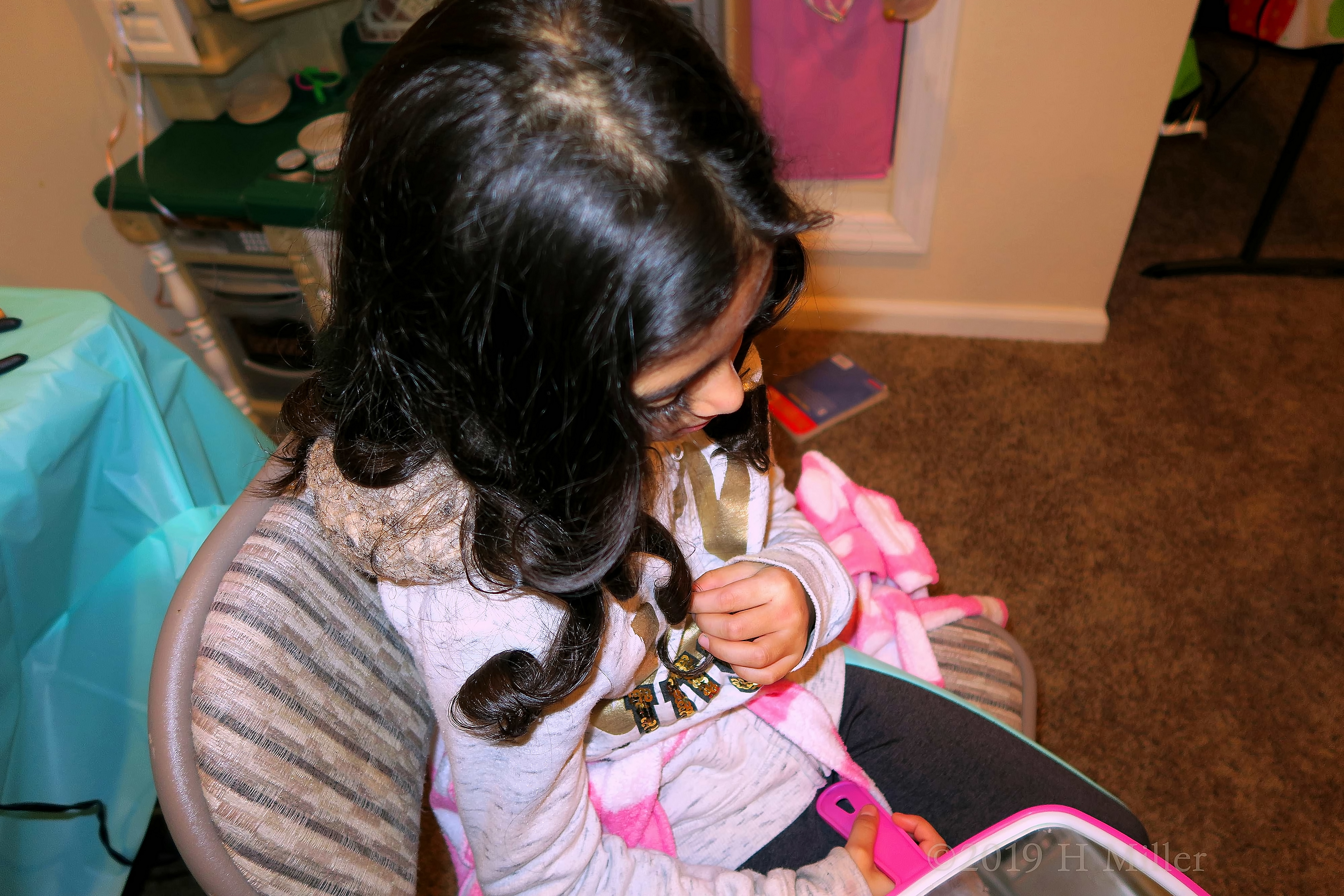 Kayla's 10th Spa Birthday Party In Home 