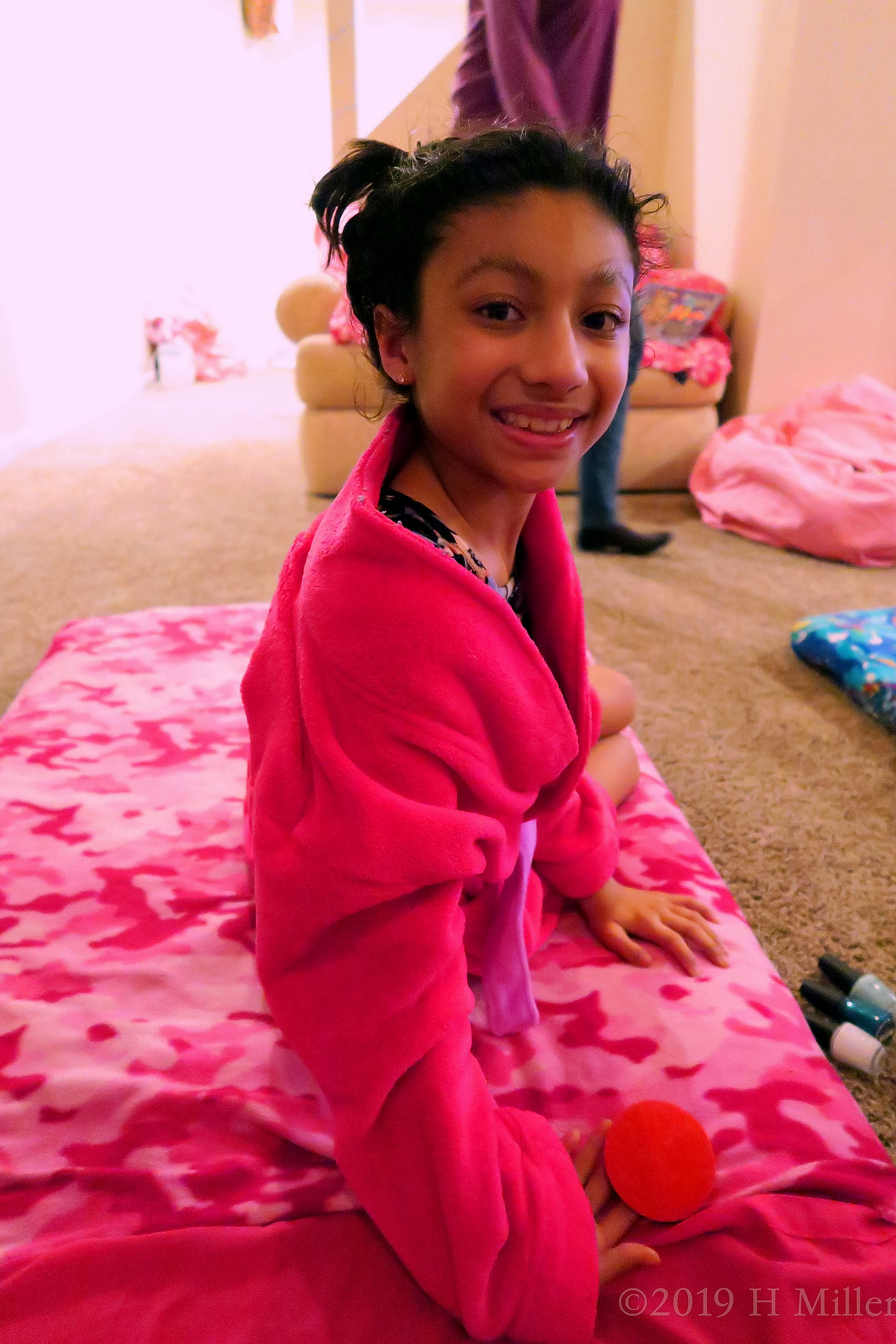 Kayla's 10th Spa Birthday Party In Home 