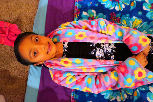 Kayla's 10th Spa Birthday Party In Home