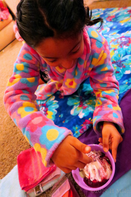 Kayla's 10th Spa Birthday Party In Home