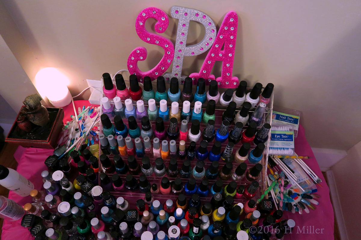This Nail Spa Has So Many Colors To Choose From!
