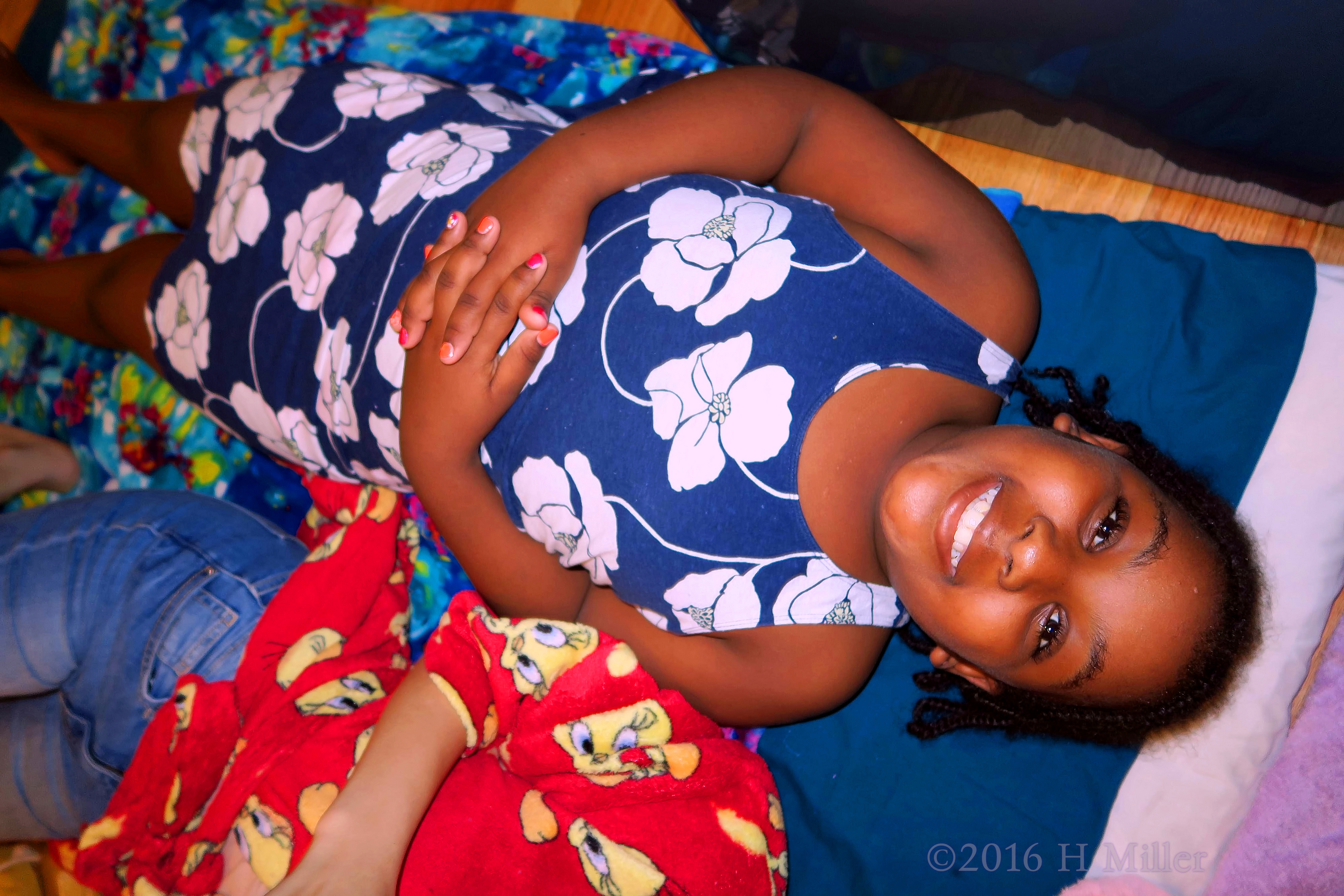 Big Smiles Before Girls Facials! Big Smiles Before Girls Facials!