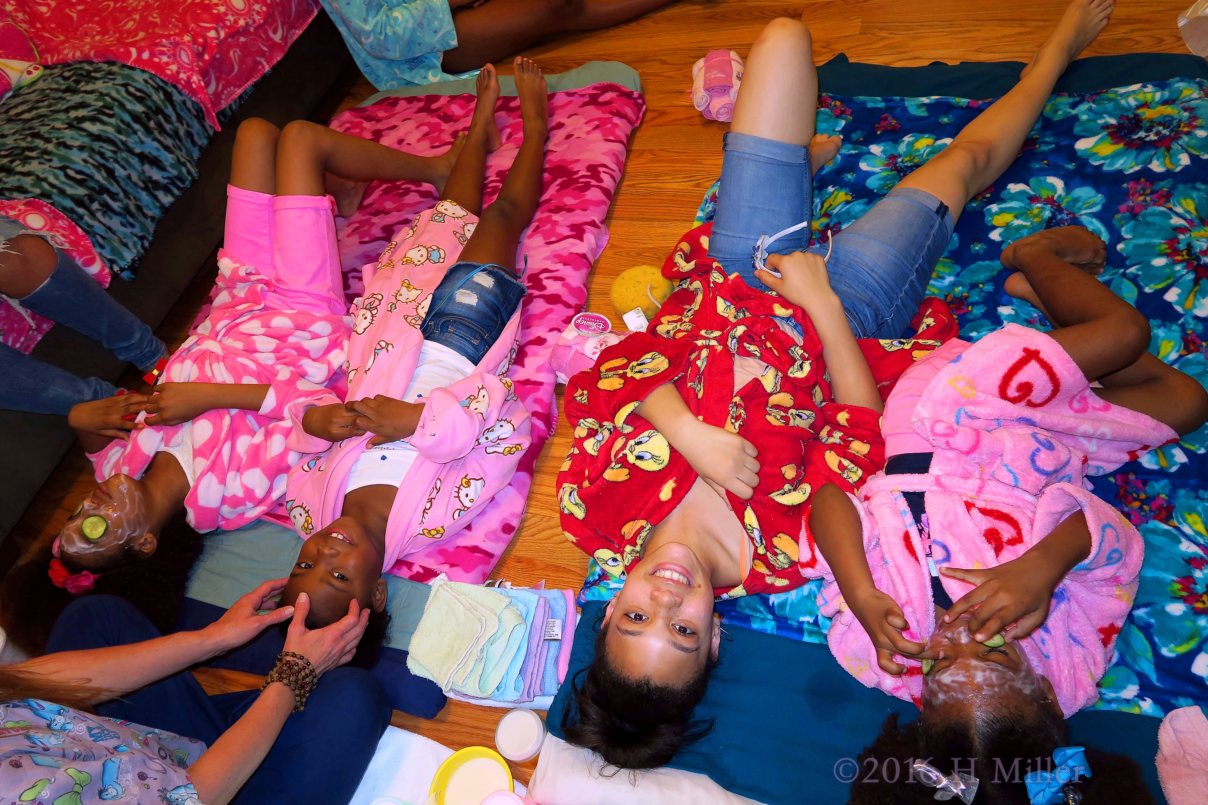 She Is Ready For Her Girls Facial! She Is Ready For Her Girls Facial!