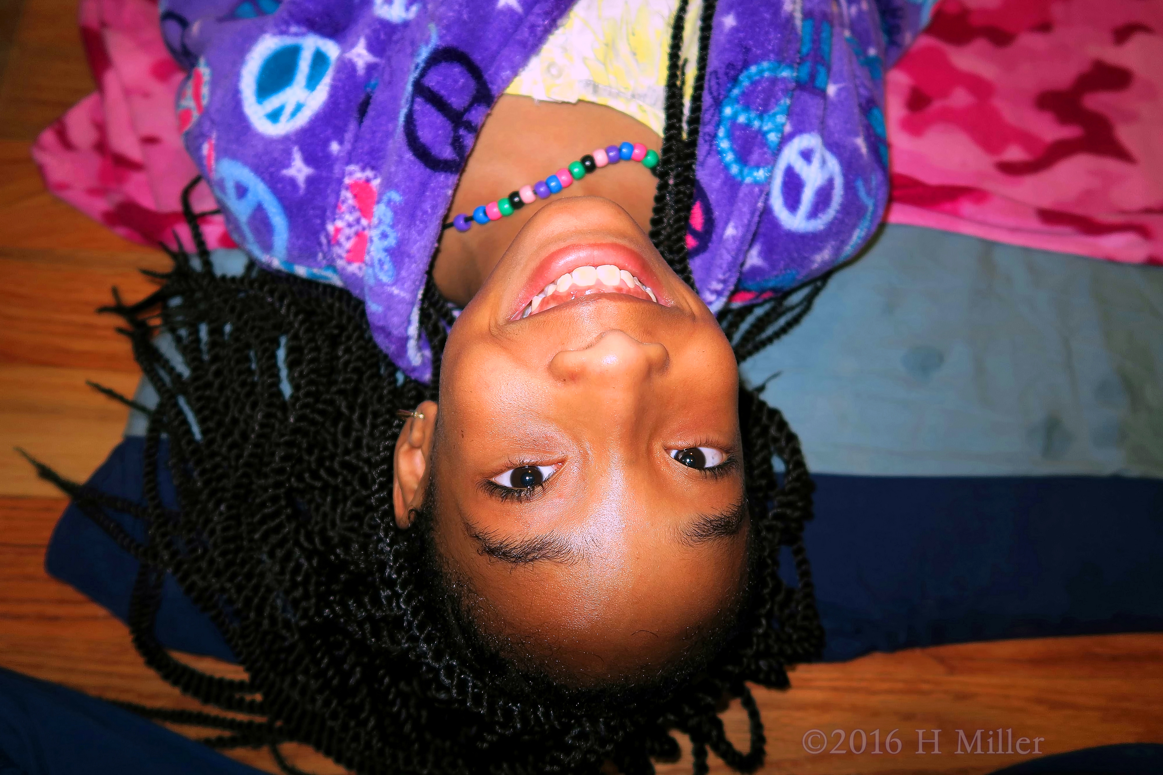 Smiling Before Her Girls Facial! Smiling Before Her Girls Facial!