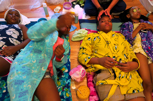 Getting Her Kids Facial Massage! Getting Her Kids Facial Massage!