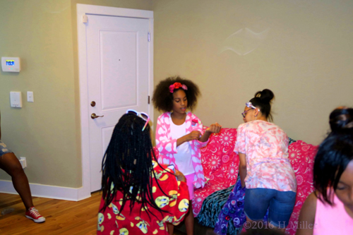 Getting Ready For Another Photo In Spa Robes! Getting Ready For Another Photo In Spa Robes!