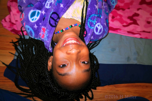 Smiling Big Before Facials For Girls! Smiling Big Before Facials For Girls!