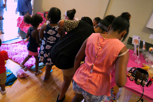 The Girls Are Ready For The Spa! The Girls Are Ready For The Spa!