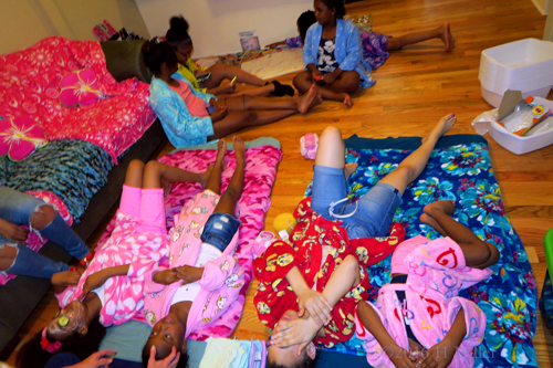 Together On The Facial Mats. Together On The Facial Mats.