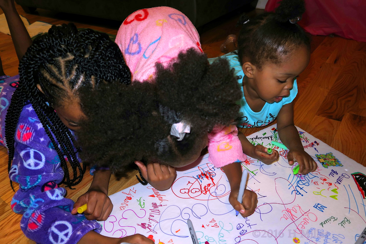 More Designing On The Birthday Card For Kayla! 