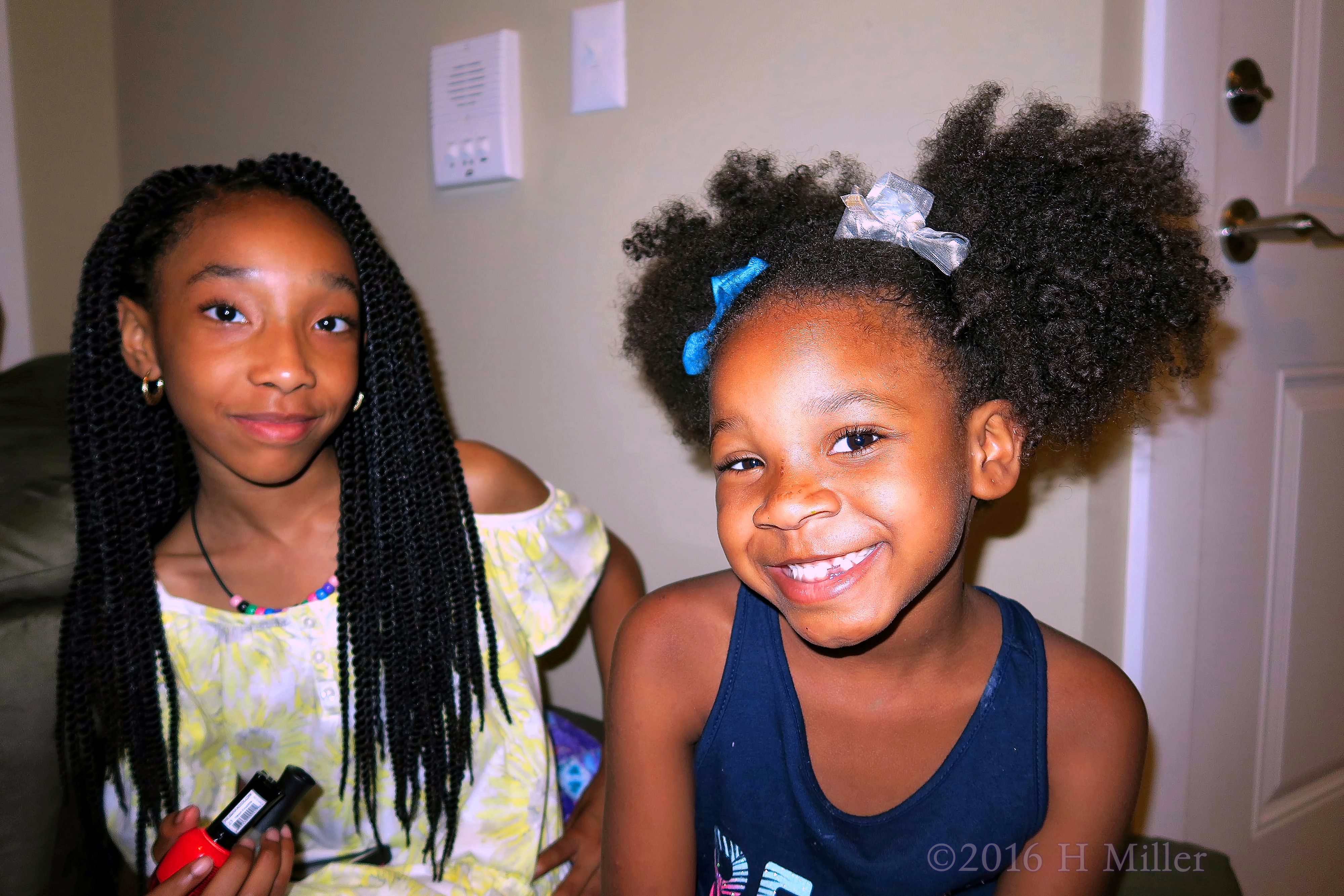 Smiling During The Girls Spa Party! Smiling During The Girls Spa Party!