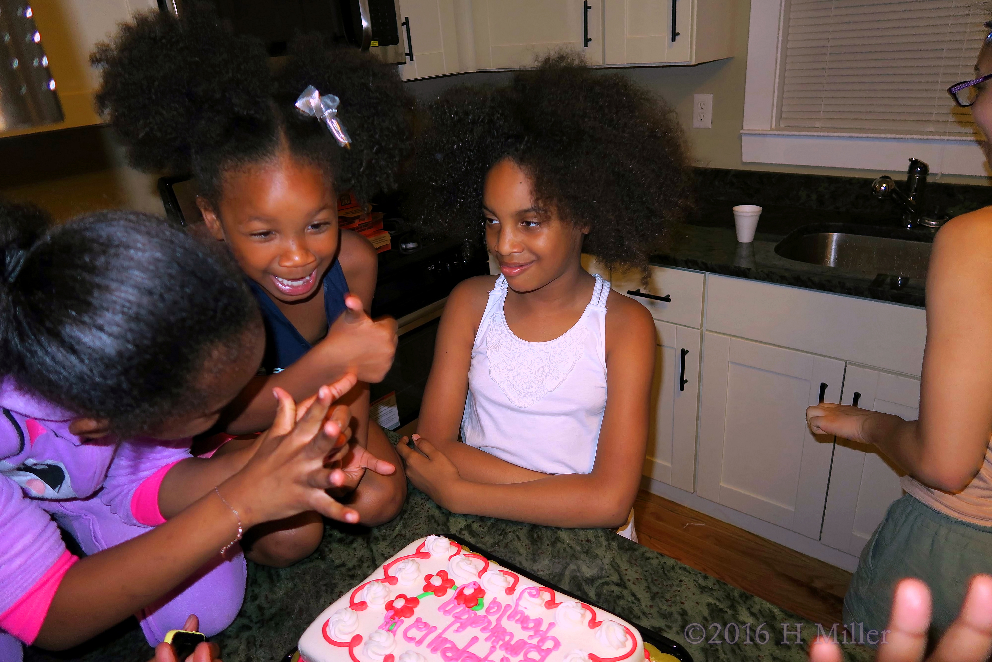 The Birthday Girl Smiles Before Cake! The Birthday Girl Smiles Before Cake!