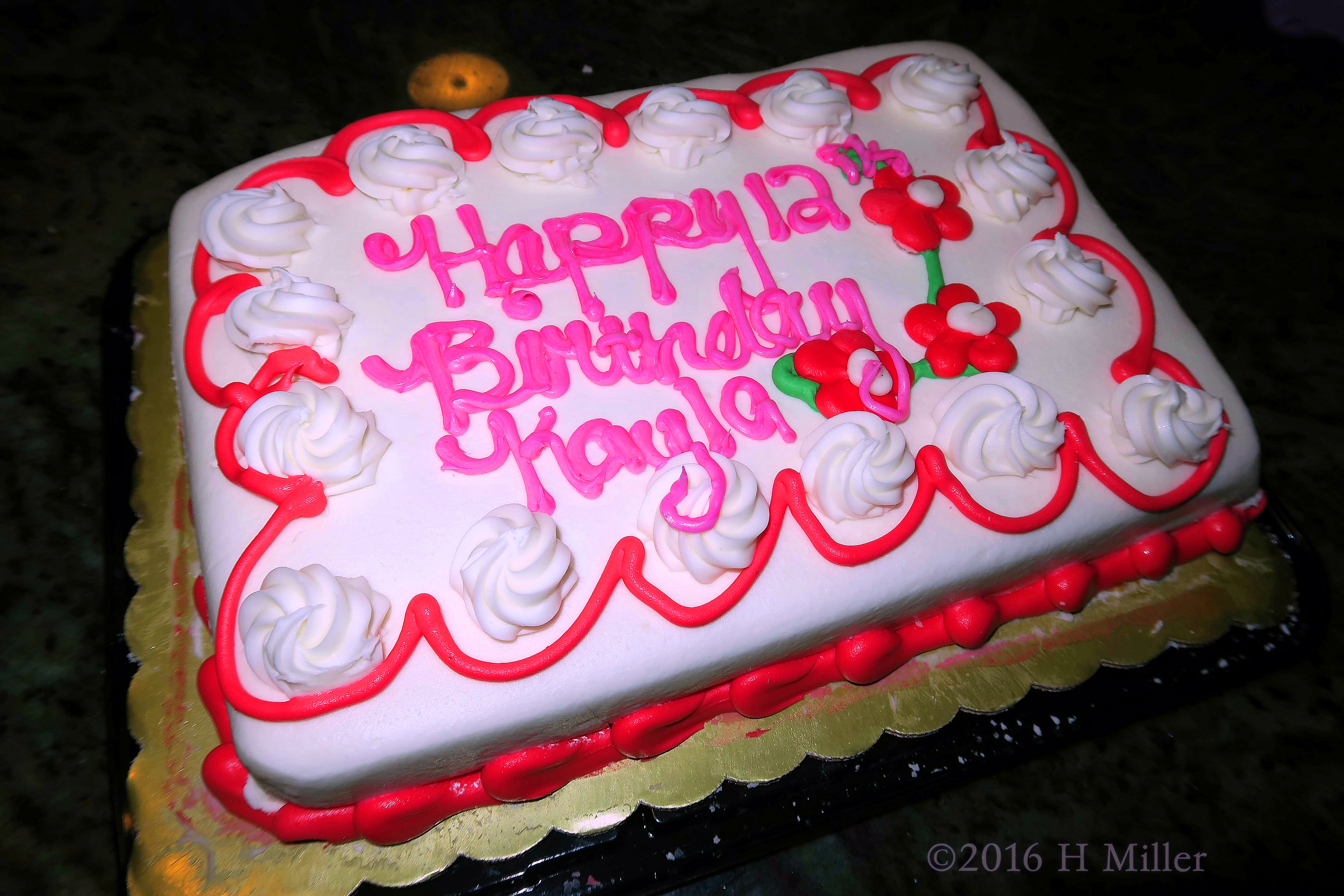 The Spa Birthday Cake! The Spa Birthday Cake!