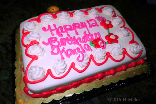 The Spa Birthday Cake! The Spa Birthday Cake!