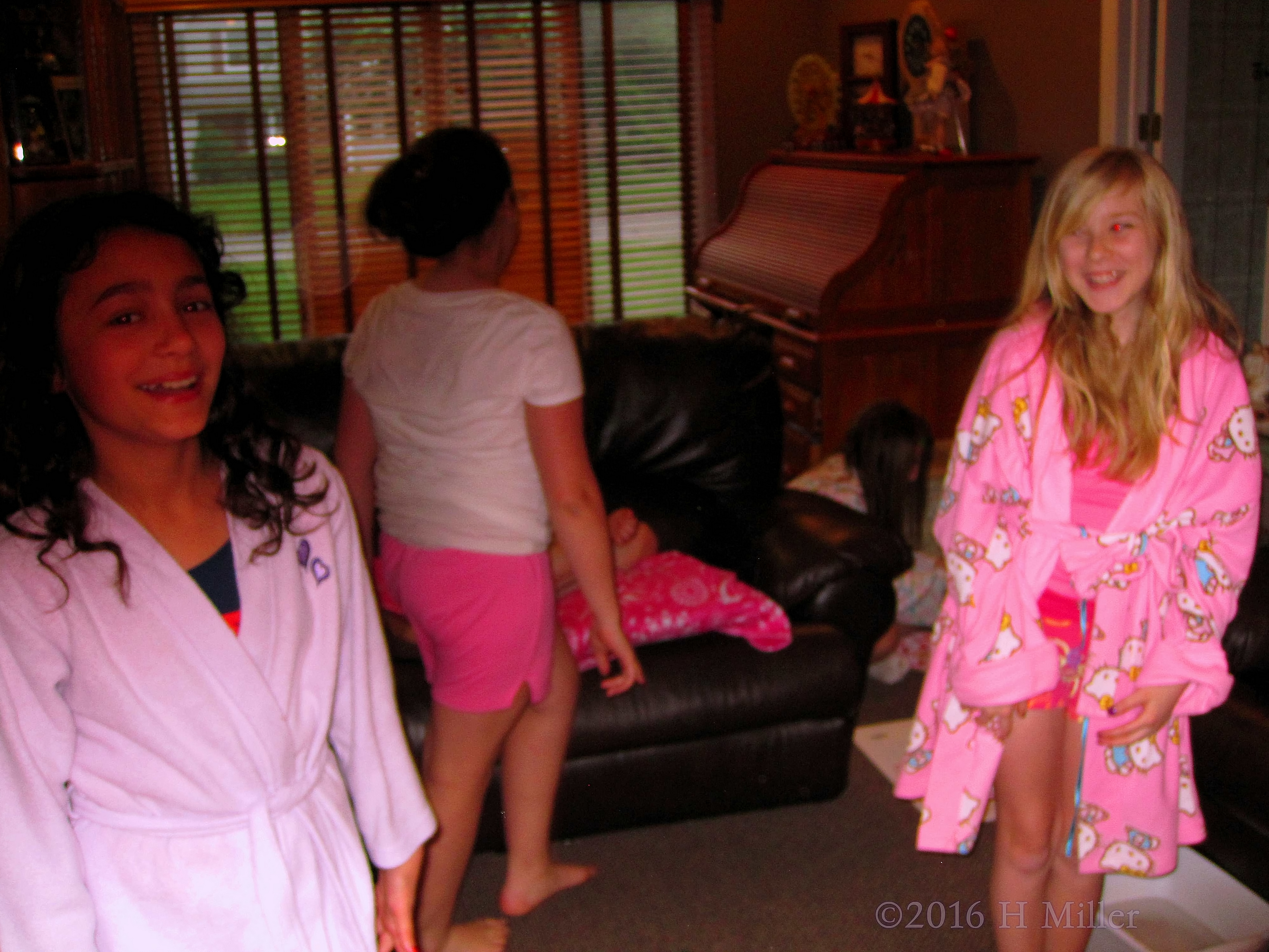Chilling Out In Kids Spa Party Robes Chilling Out In Kids Spa Party Robes
