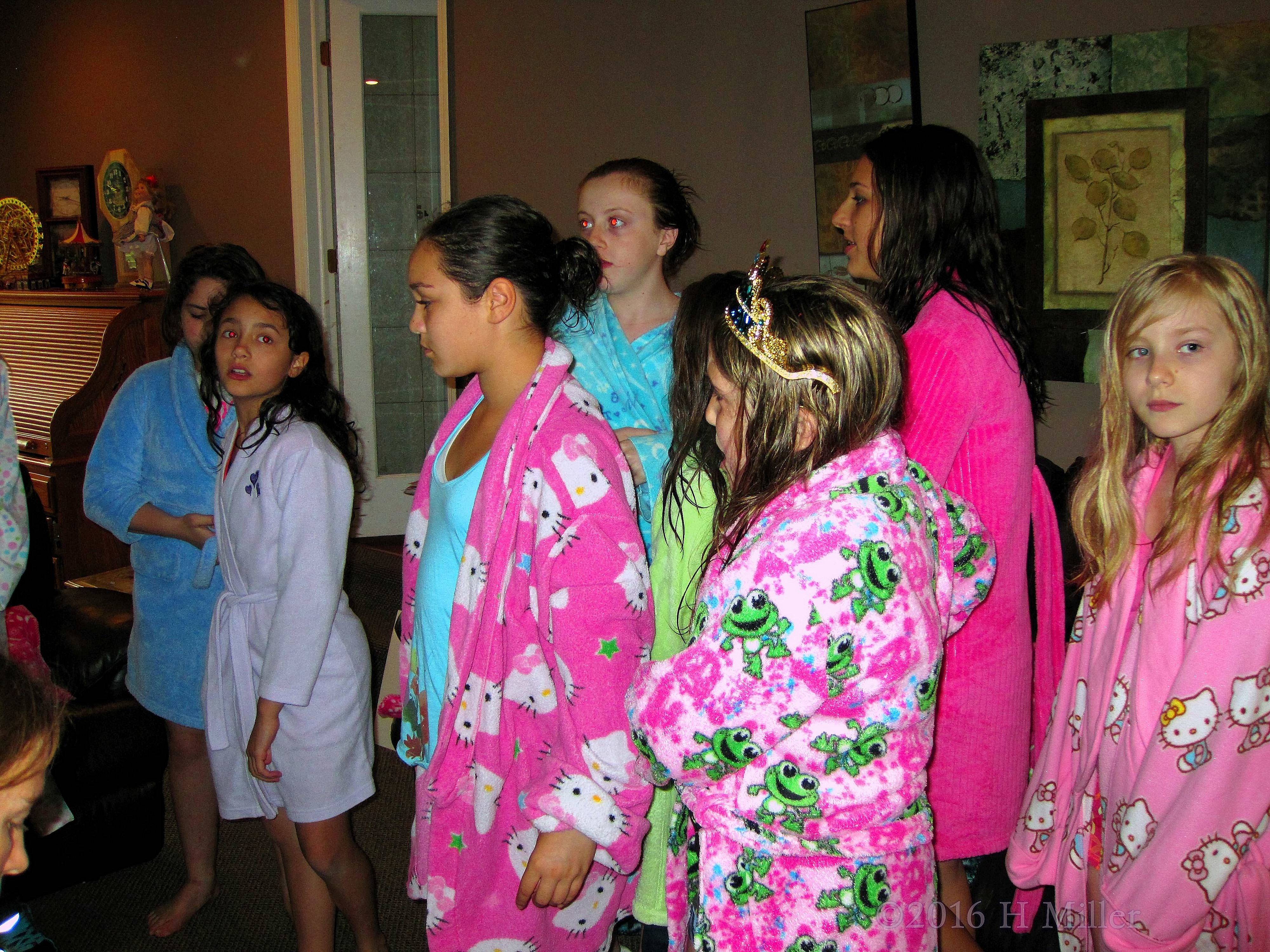 Chilling Out In Kids Spa Robes Chilling Out In Kids Spa Robes