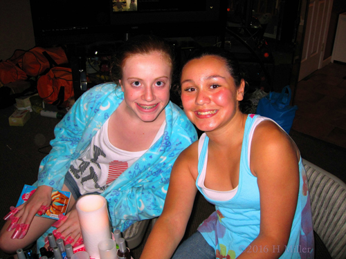 Friends, Manis, And Fun, All At The Girls Spa Party! Friends, Manis, And Fun, All At The Girls Spa Party!