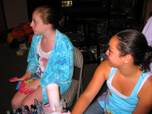 Hanging Out By The Girls Mani Table Hanging Out By The Girls Mani Table