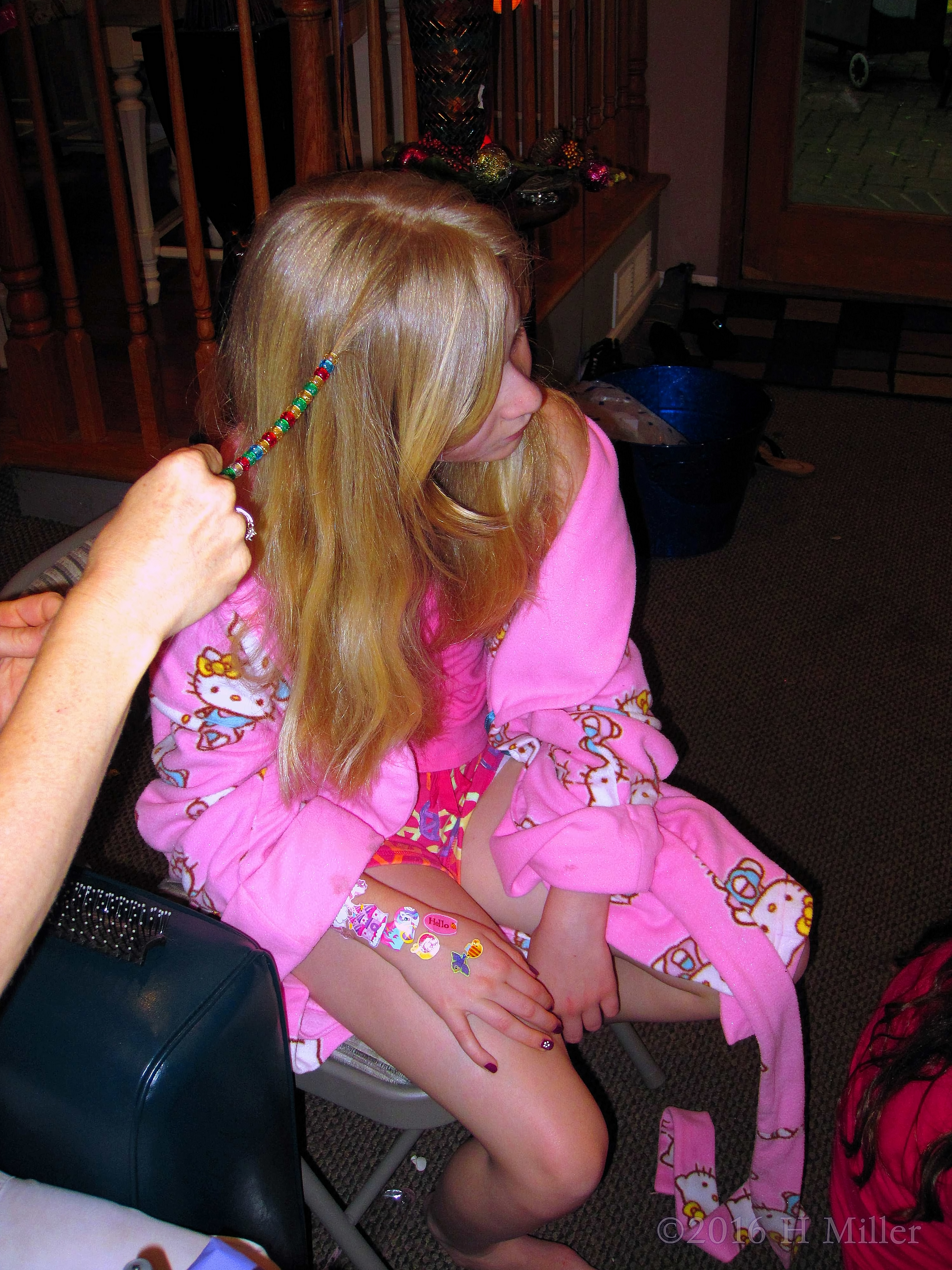 Cute Beaded Hair Band Kids Hair Style Cute Beaded Hair Band Kids Hair Style