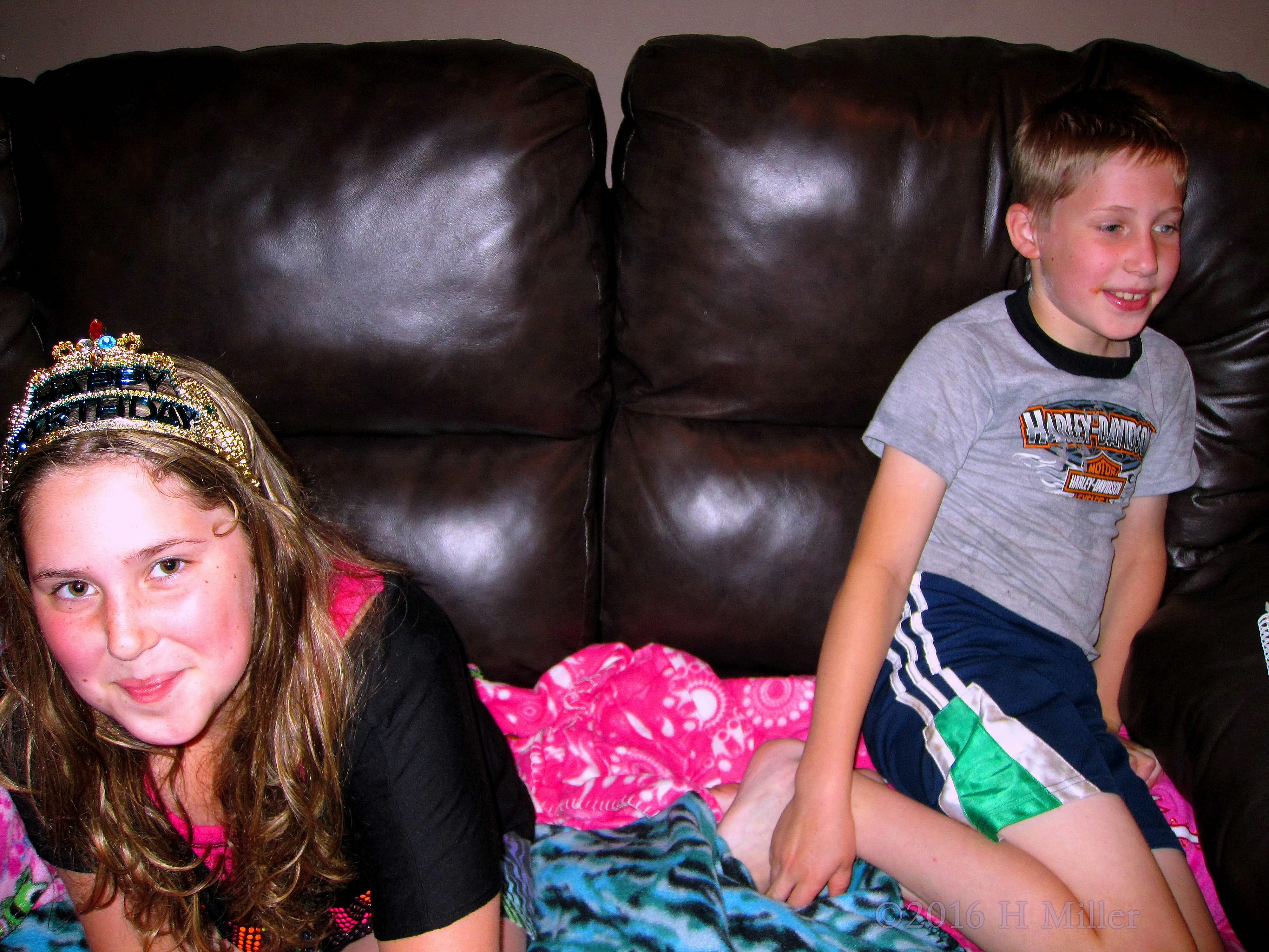 They're Both Excited For The Kids Spa Party They're Both Excited For The Kids Spa Party