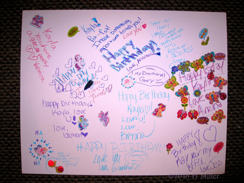 Awesome Kids Spa Birthday Card Awesome Kids Spa Birthday Card