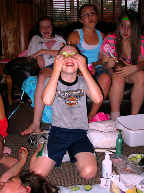 Being Silly With Cucumbers! Being Silly With Cucumbers!