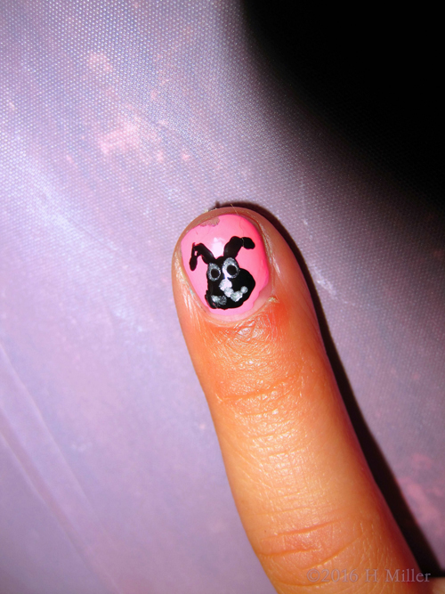 Yet Another Pic Of The Doggy Kids Manicure!