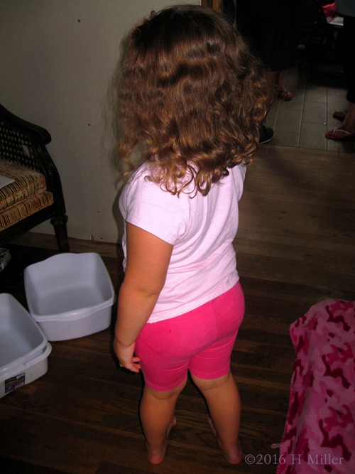 Swirly Curls And A Little Braid Is A Perfect Hairstyle For Kids. Swirly Curls And A Little Braid Is A Perfect Hairstyle For Kids.