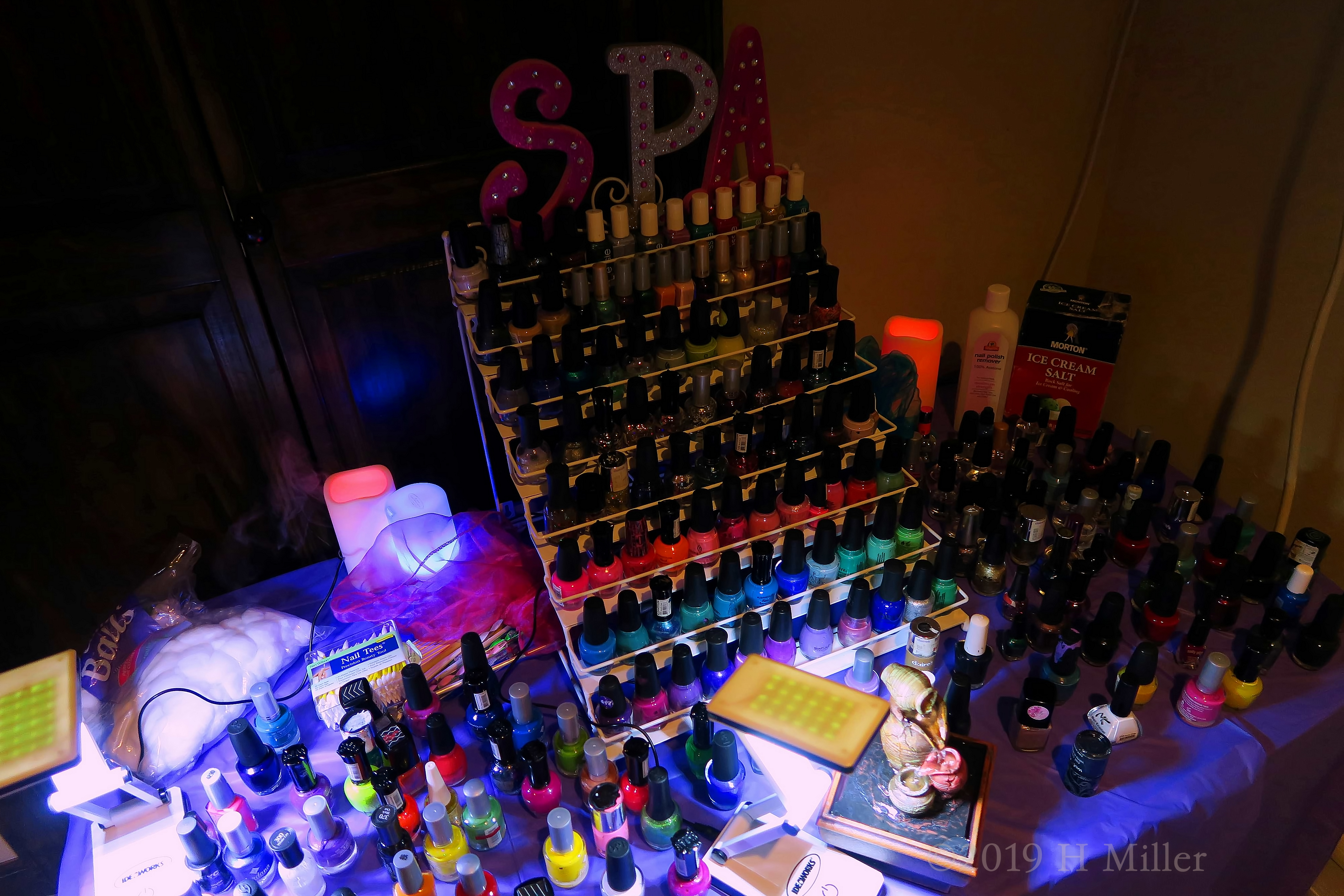 Nail Salon Color Collection For Nail Art At The Spa Themed Birthday Party Nail Salon Color Collection For Nail Art At The Spa Themed Birthday Party