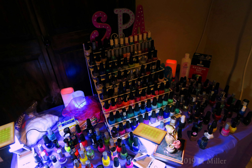 Nail Salon Color Collection For Nail Art At The Spa Themed Birthday Party Nail Salon Color Collection For Nail Art At The Spa Themed Birthday Party